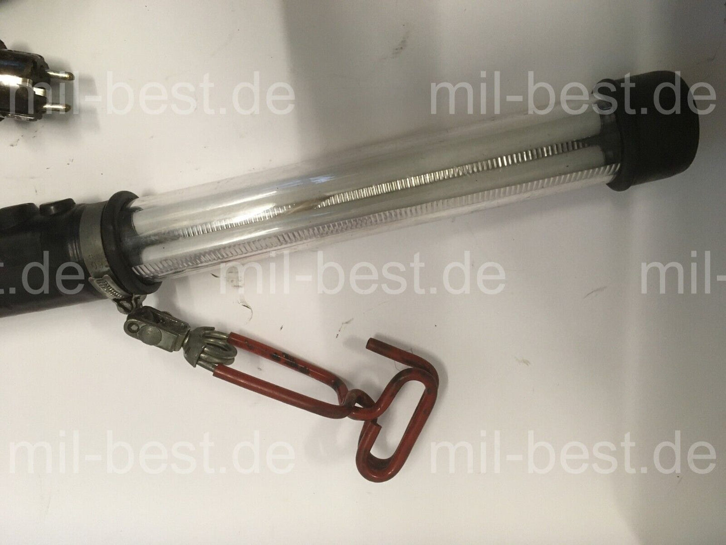 Fluorex 230 V Lampe Werkstattlampe Inspektionslampe ex Bundeswehr Kabine LKW