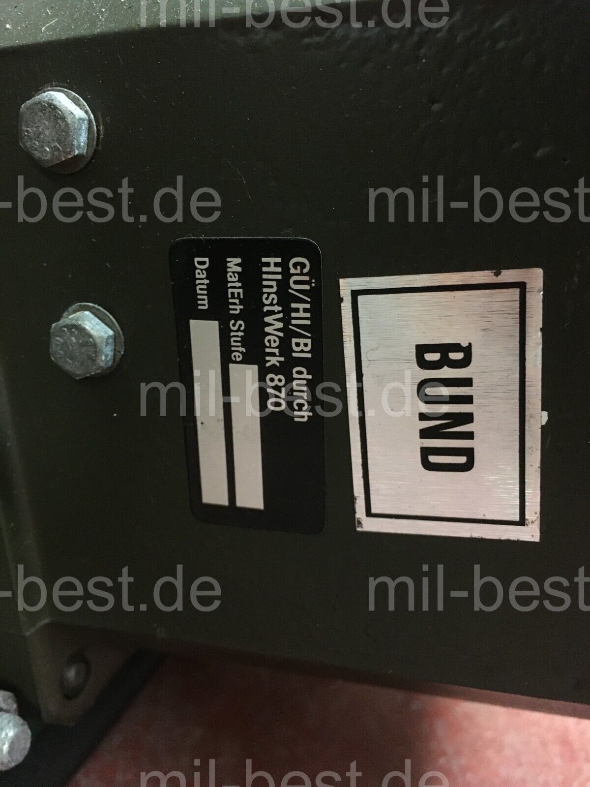 Fenstereinsatz für VW T3 Funkbus Funkbulli , Fernmelder, ex. Bundeswehr (175)