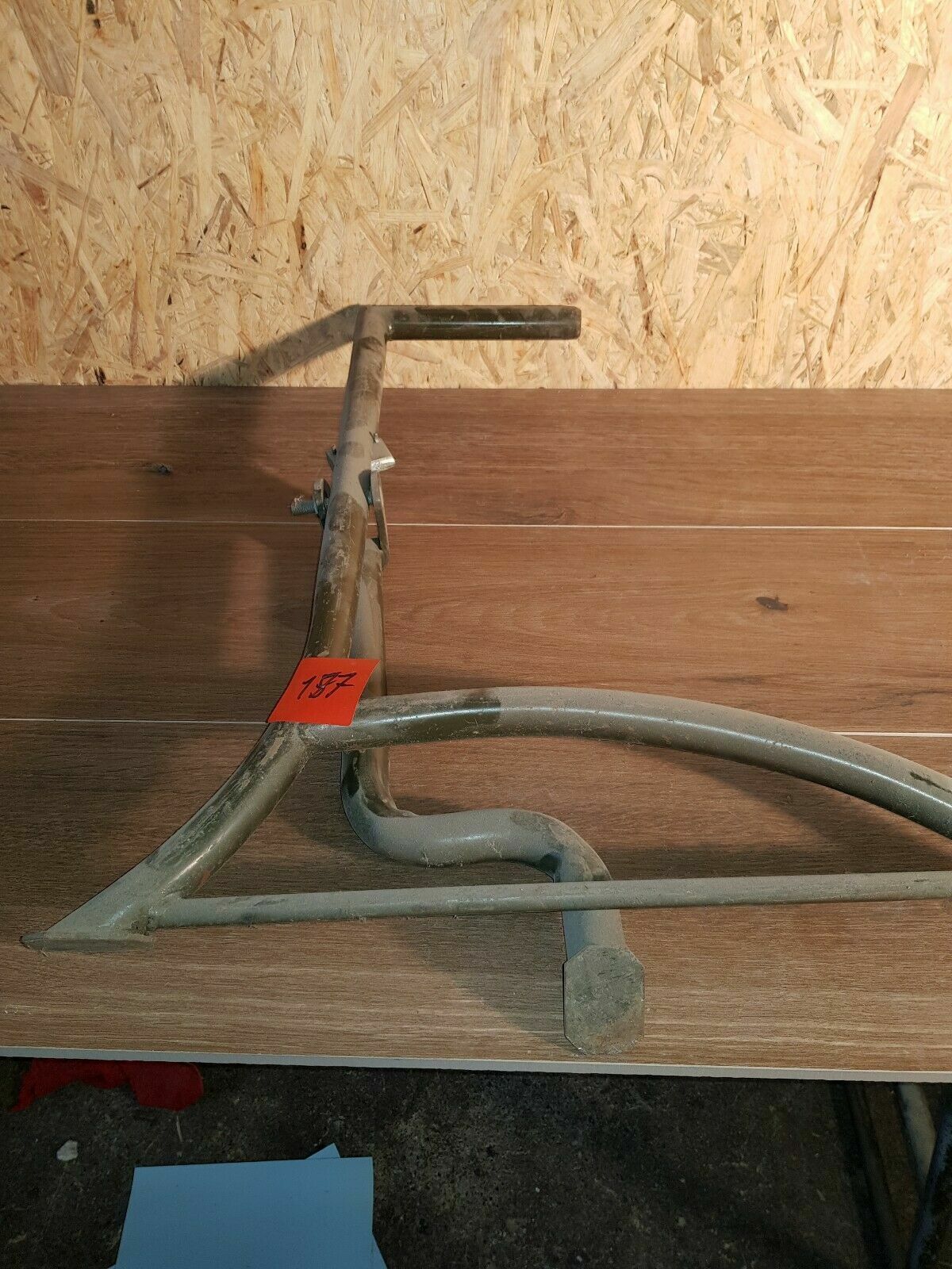 Abroller für Feldkabel Bundeswehr Feldtelefon AK 70, Fernmeldetechnik, Gestell