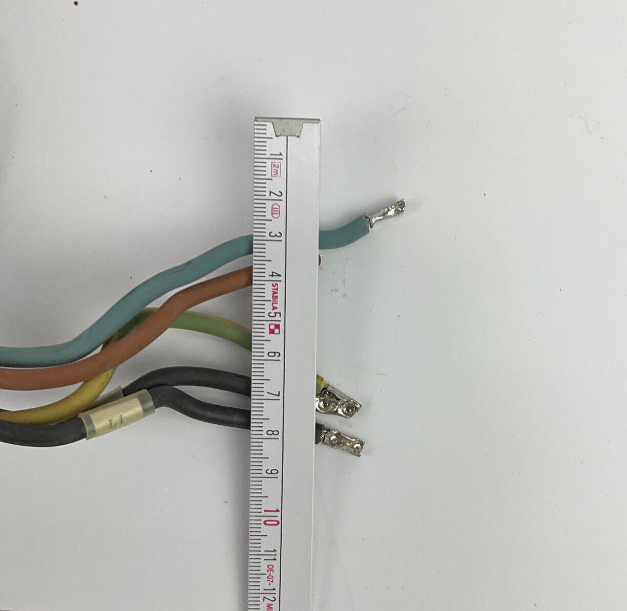 H07RN-F 5x adrig Gummischlauchleitung 4,5 M Kabel Ex Bundeswehr 0289 K006