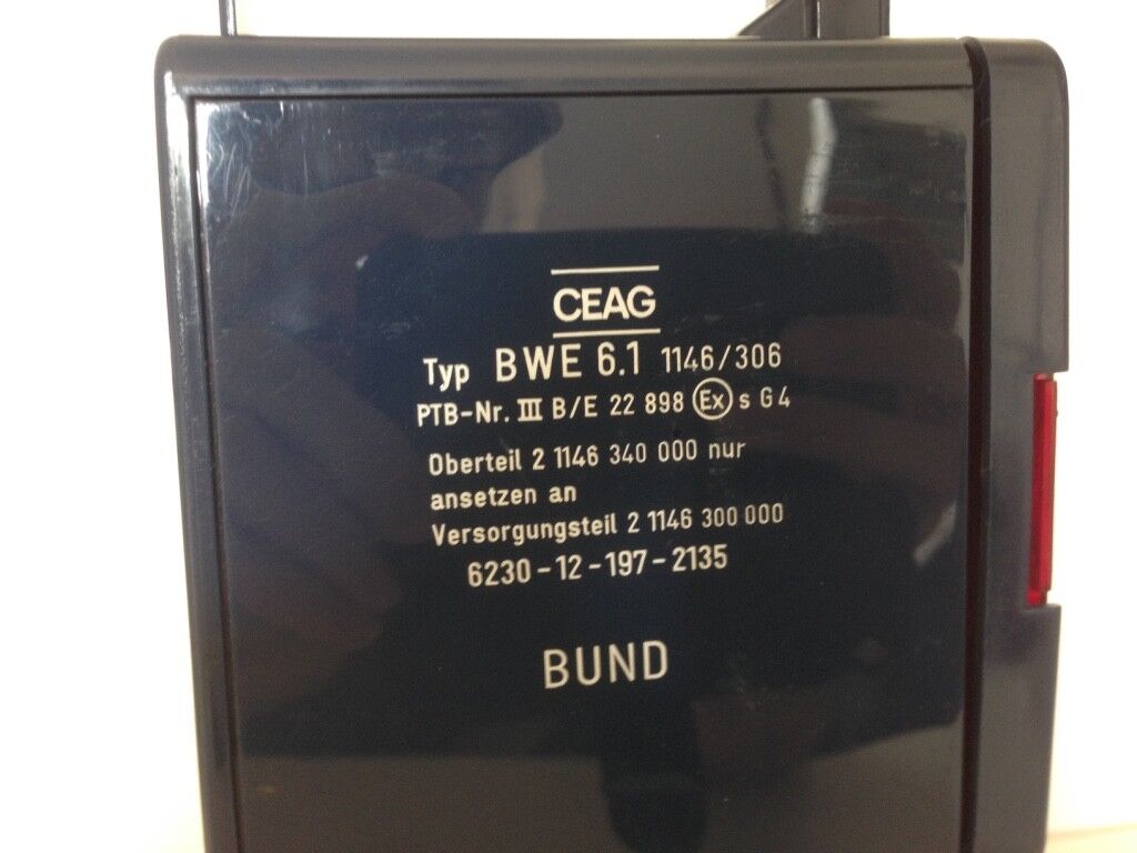 CEAG BWE 6.1 Handlampe Taschenlampe Notlampe Handscheinwerfer EX geschützt