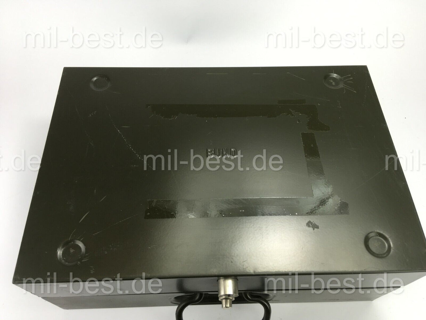 Karteikasten Metall für CD / Disketten,Transportkiste, Werkzeugkiste, Bundeswehr