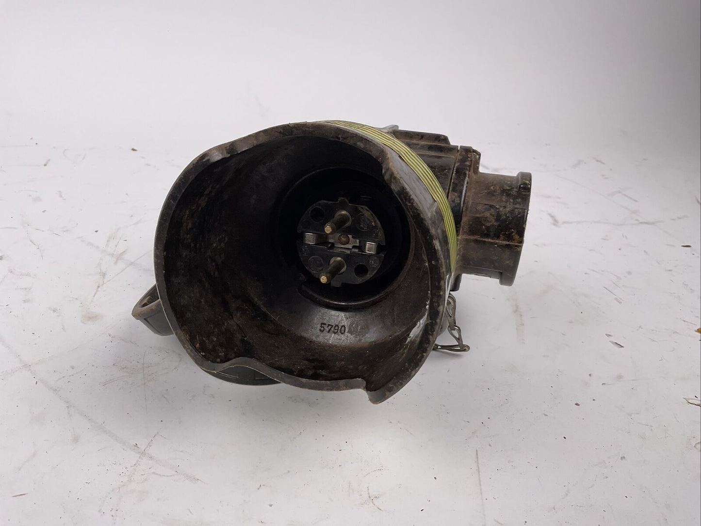 3-fach Stecker, Verteiler 230 V THW, Feuerwehr Ex. Bundeswehr 1099