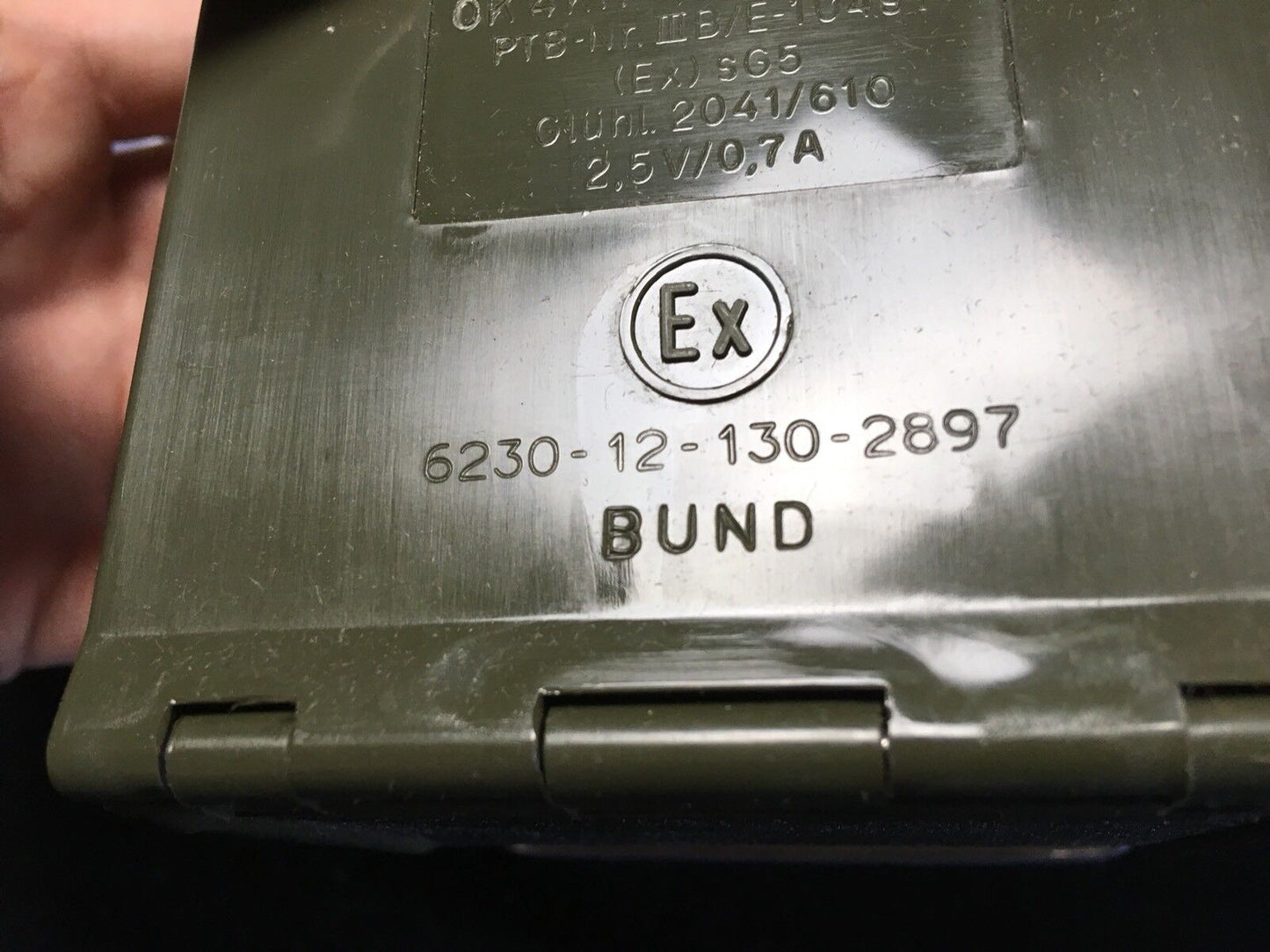 CEAG OK 4 KN, Handlampe, Handscheinwerfer, Laterne, Taschenlampe Ex Bundeswehr