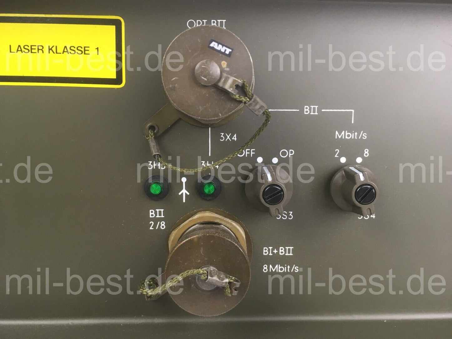 ANT SELEX LTU-OA01 Laser Lichtsignal Sender - 6030-12-309-3427 ex. Bundeswehr