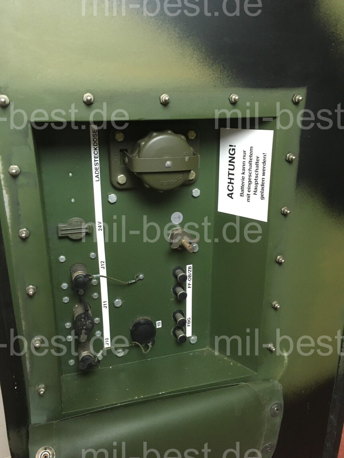 Fenstereinsatz für VW T3 Funkbus Funkbulli , Fernmelder, ex. Bundeswehr (175)