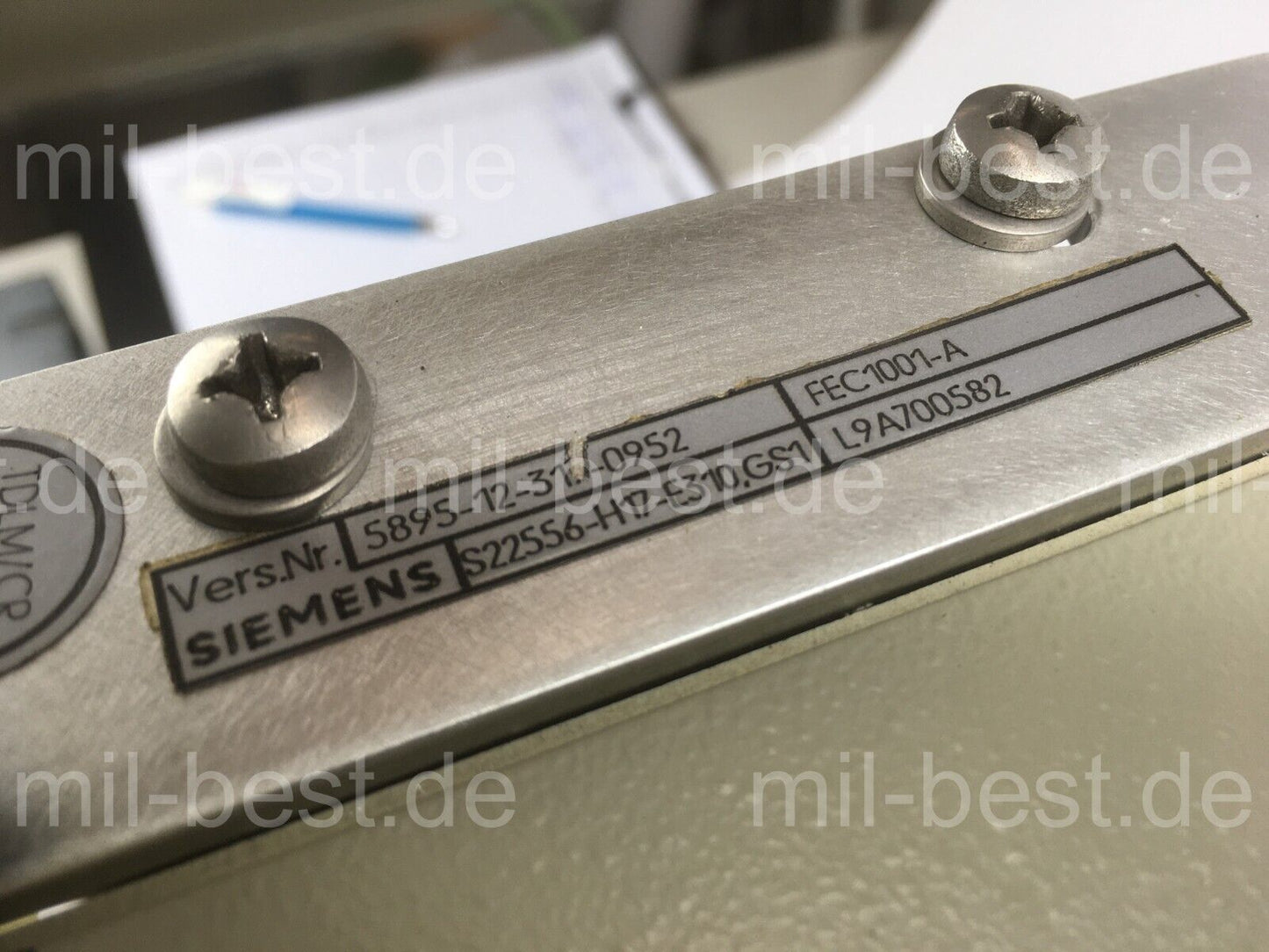 Fehlerkorrekturgerät Kurzwelle Regenerator Siemens FEC 1001 5895-12-317-0948