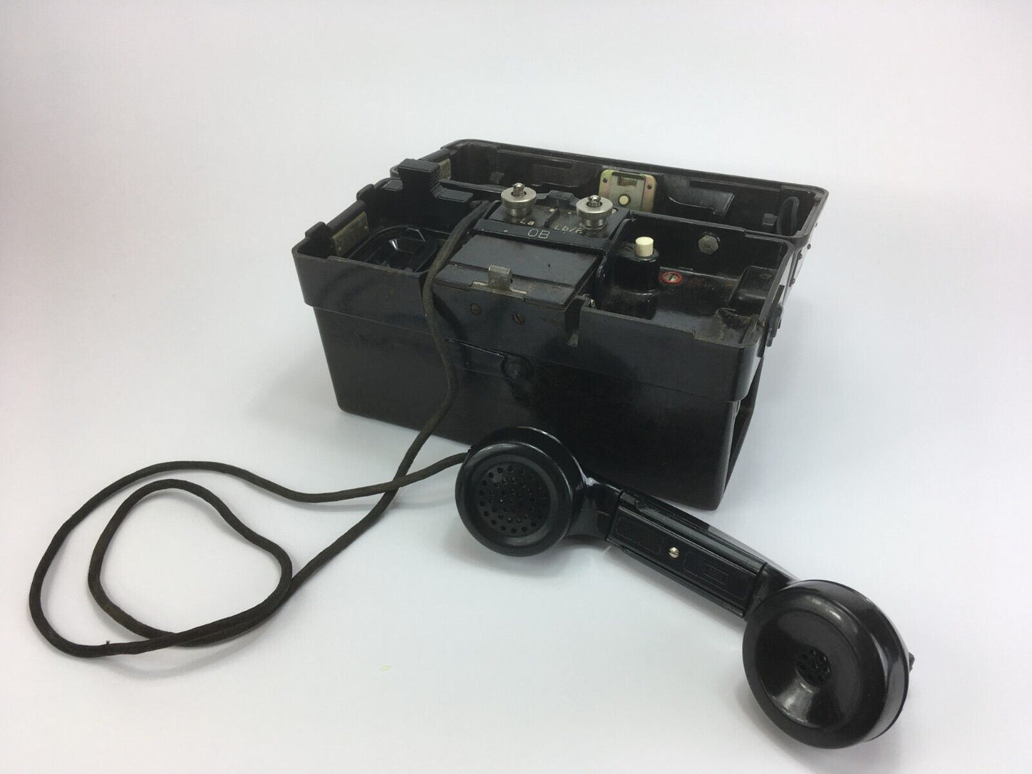 Feldtelefon "Ackerschnacker" Bundeswehr Fernmeldetechnik KomTech ex. Bundeswehr