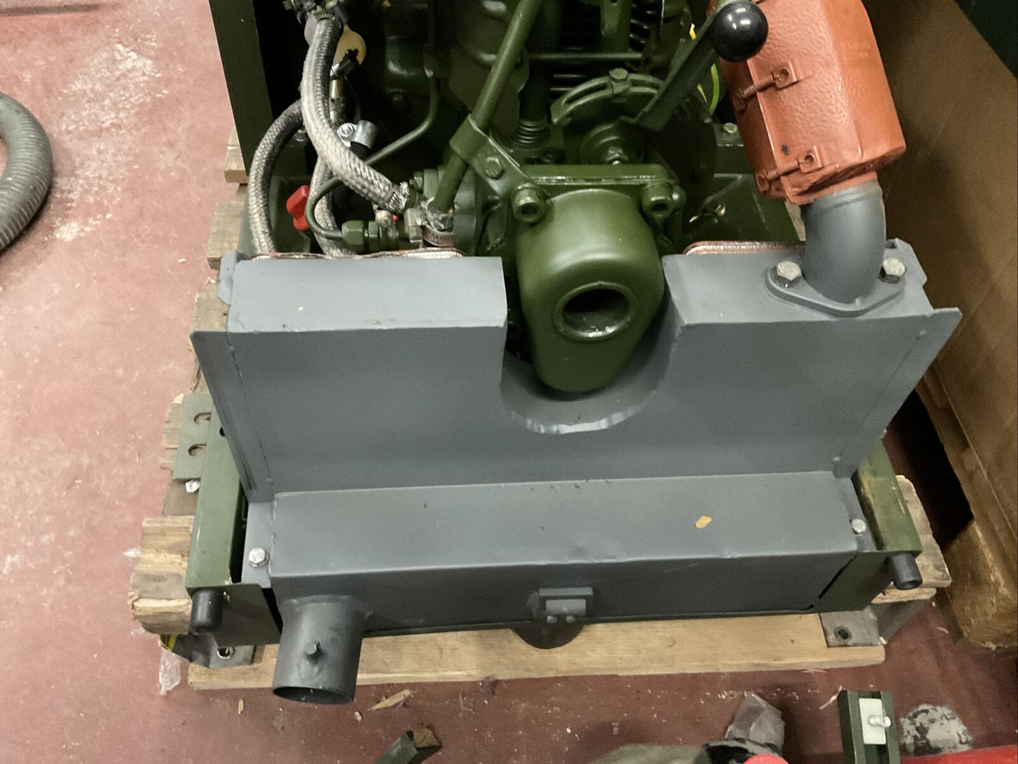 24 V Hatz 1,9 KW Stromgenerator Bundeswehr, Notsromaggregat Mit Zubehör! 0349