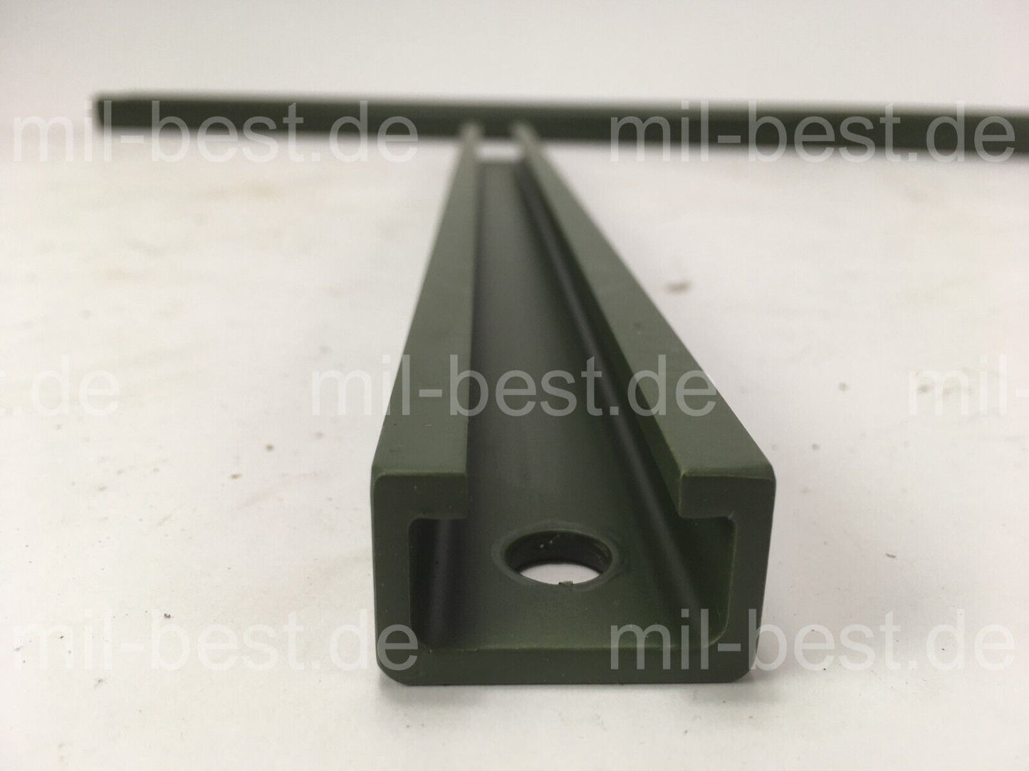 85 cm Alu Profil Schiene "C-Schiene" f. Schubladen Bundeswehr Kabine Shelter