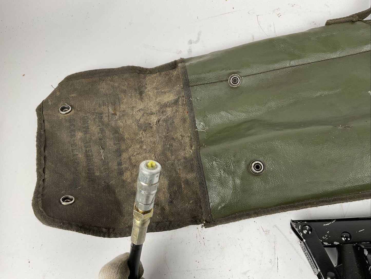 Einhand Fettpresse Mit Tasche, U.a. Für LKW, Unimog, Magirus… Bundeswehr1097