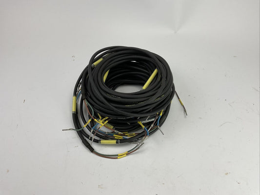 Konvolut Spezialkabel, Fernmeldekabel 2-adrig Funkgerät ex Bundeswehr 0599 K019