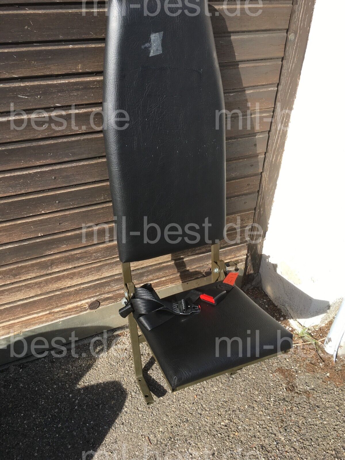 Klappsitz Sitz ex. Bundeswehr für. Krankenwagen, Kabine / Shelter, Oldtimer