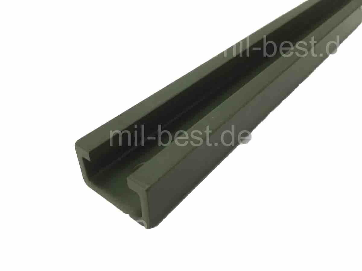 120 cm Alu Profil Schiene "C-Schiene" f. Schubladen Bundeswehr Kabine Shelter