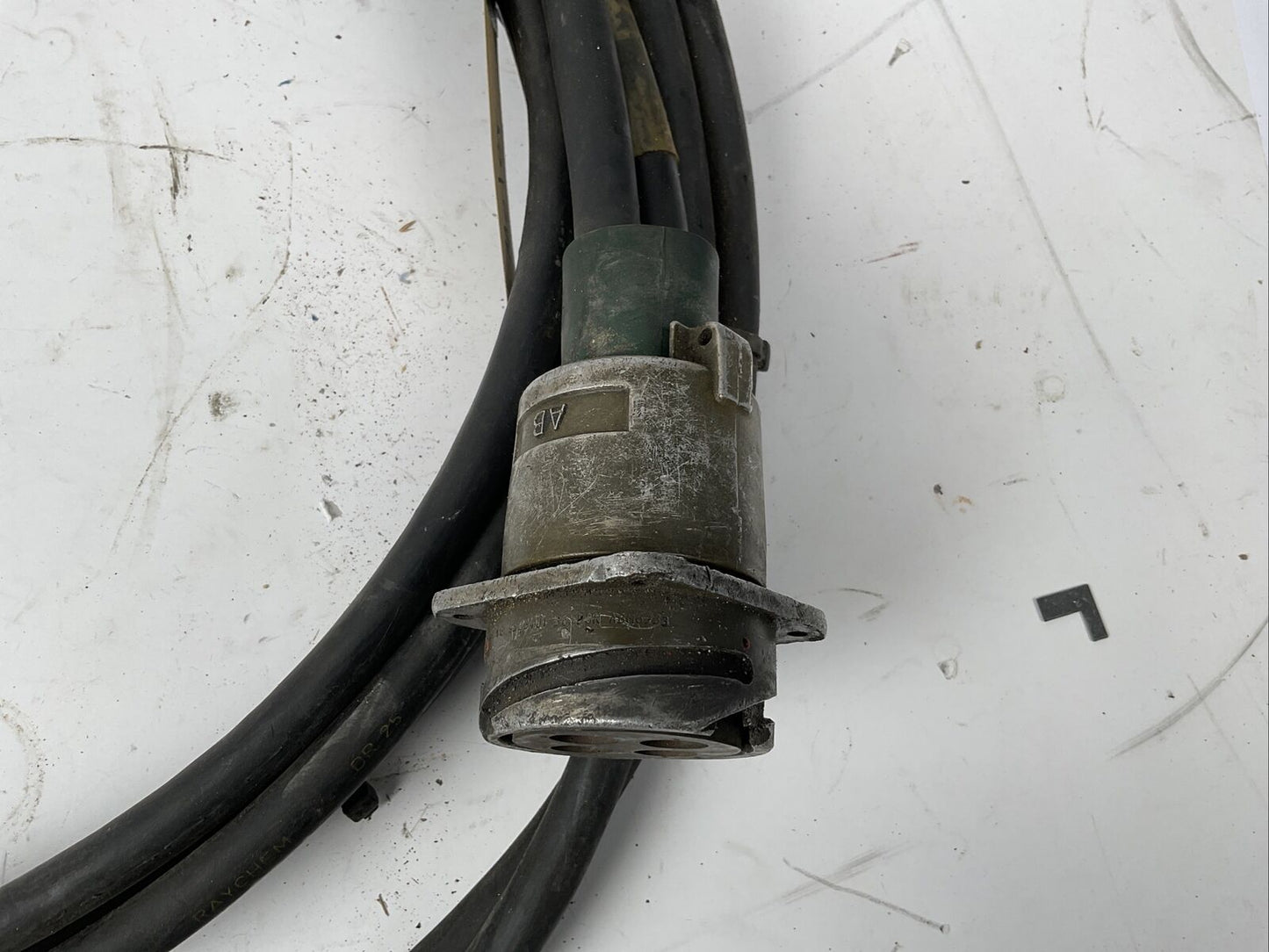 Kabel Spezialkabel Raychem DR 25 4-polig Gabelstapler LKW Ex. Bundeswehr 1092