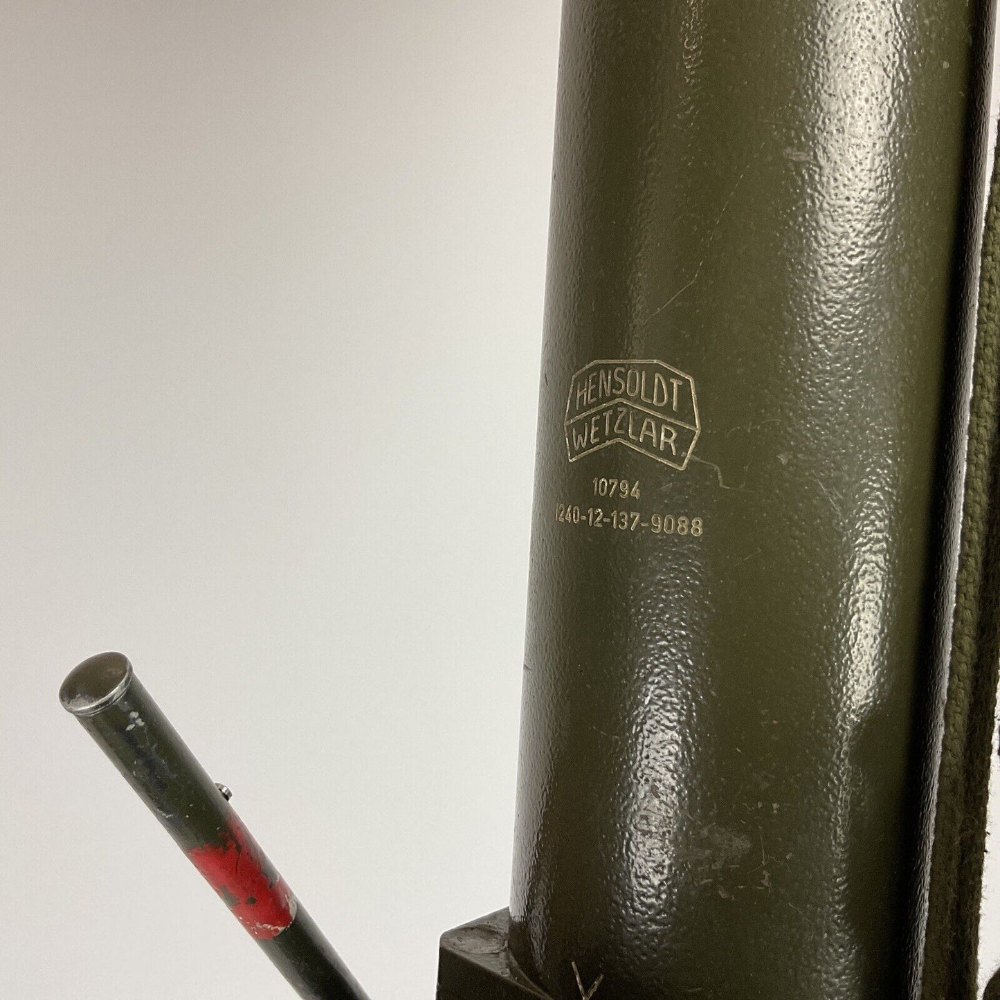 Fernrohrwinkel 1- / 10-fach Periskop Fernrohr Hensoldt Wetzlar Bundeswehr 0516
