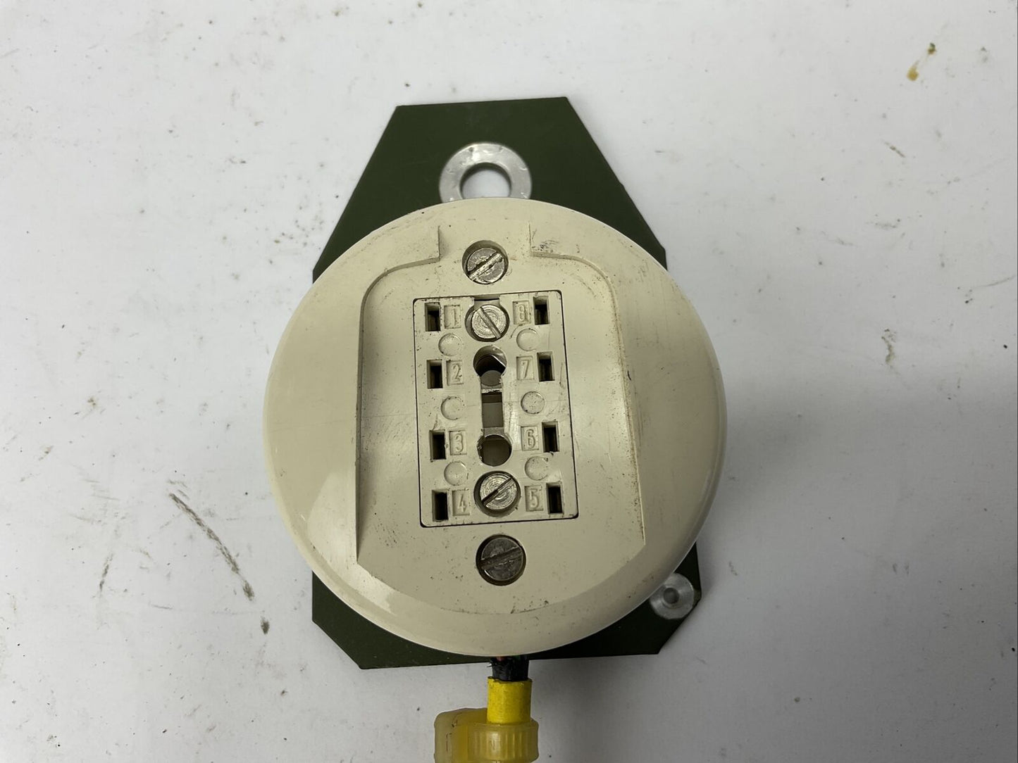 8-poliger Stecker Mit Buchse, Fernmeldetechnik Shelter Ex. Bundeswehr 0219 K004
