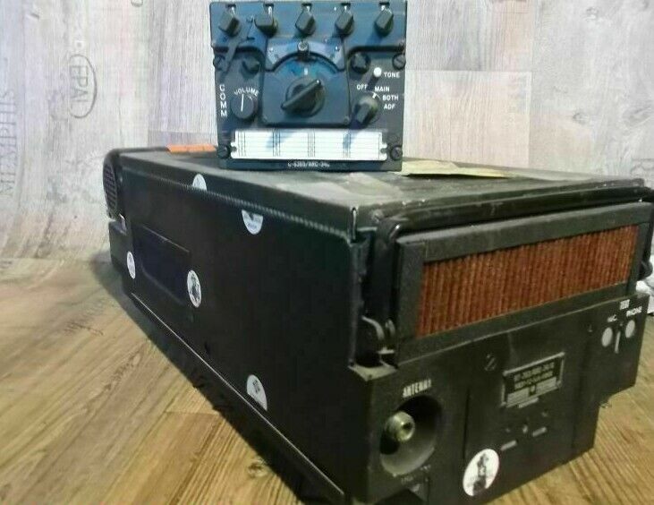 Funkgerät RT 263 ARC 34c Collins Radio mit Bedienteil Aircraft Set von 1954 (63)