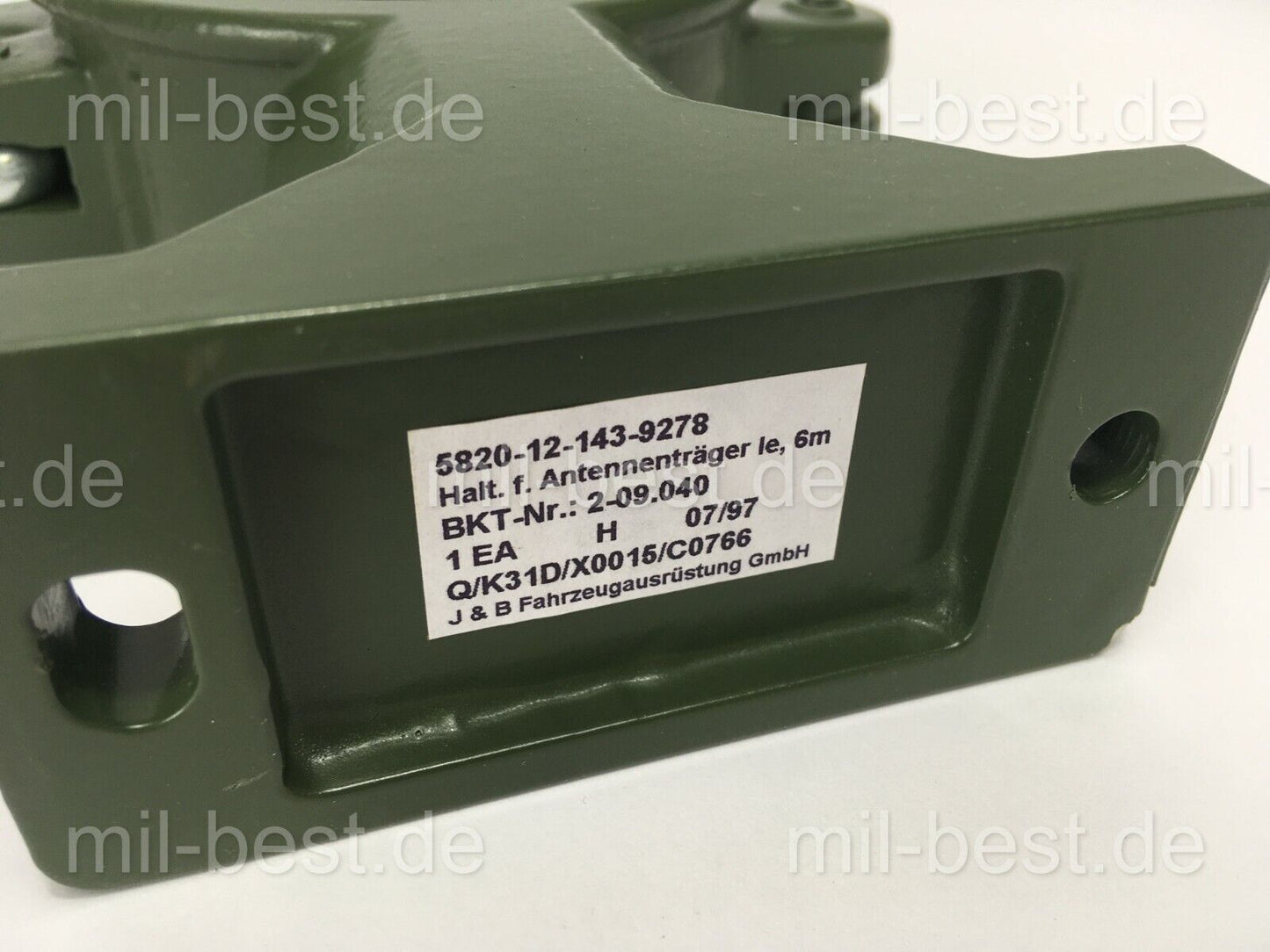 Geroh 6m Masthalter Masthalterung FM Bundeswehr Shelter Kabine