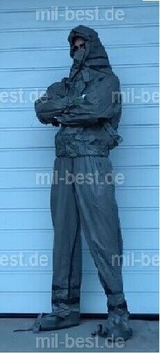 ABC-Schutzanzug ex. NVA, Angeln, Watthose Anglerhose Nässeschutzanzug DDR Poncho