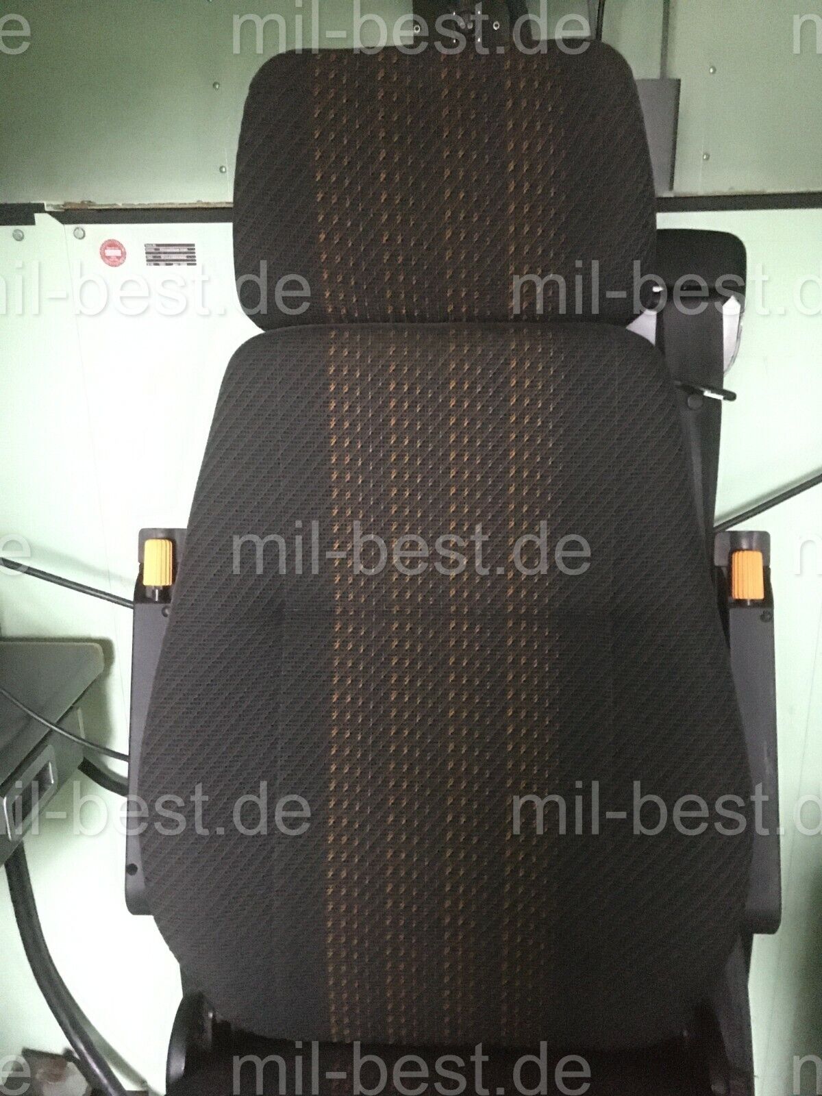 ISRI 6000 Sitz Bundeswehr Fahrzeugsitz Wohnmobil Kabine Dornier Zeppelin