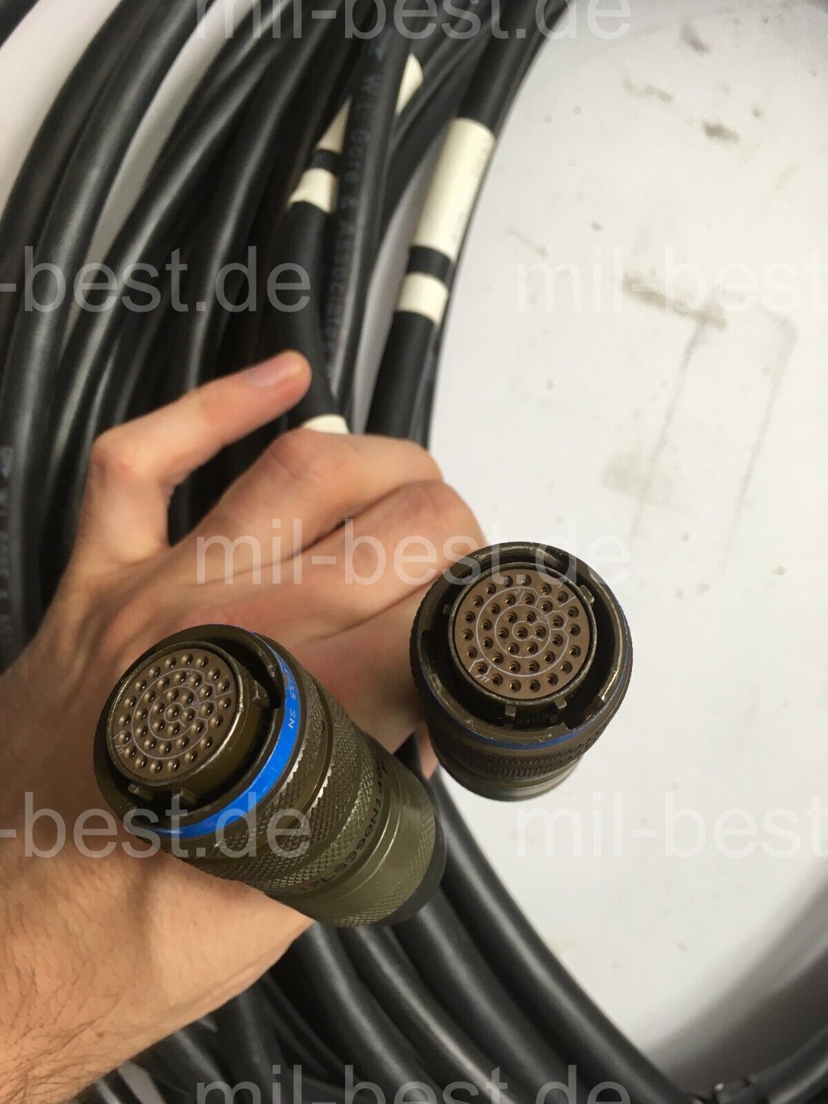 Bündelverteiler FM15000, Spezialkabel, aus Shelter ex. Bundeswehr (145)