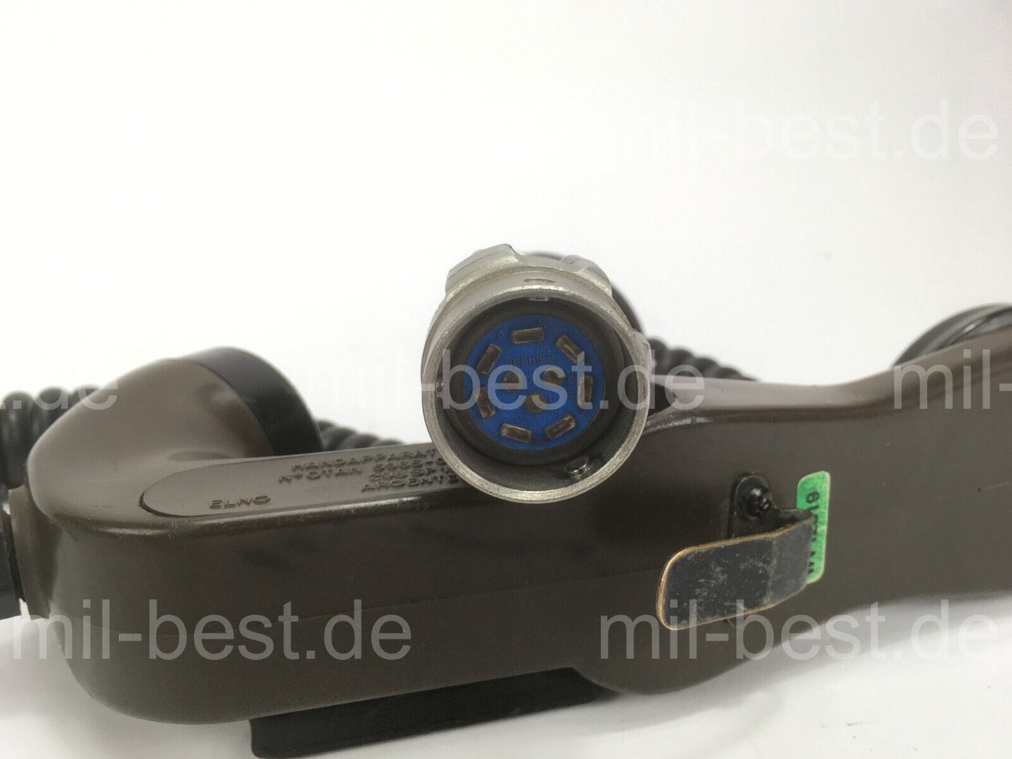 Elno Funktelefon Handapparat H-33 F/PT U77 u.a. für SEM 25/35 x. Bundeswehr