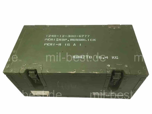 Holzkiste, Kiste 54 x 29 x 24,5 cm, Transpotkiste, Holzkasten Peri ex Bundeswehr