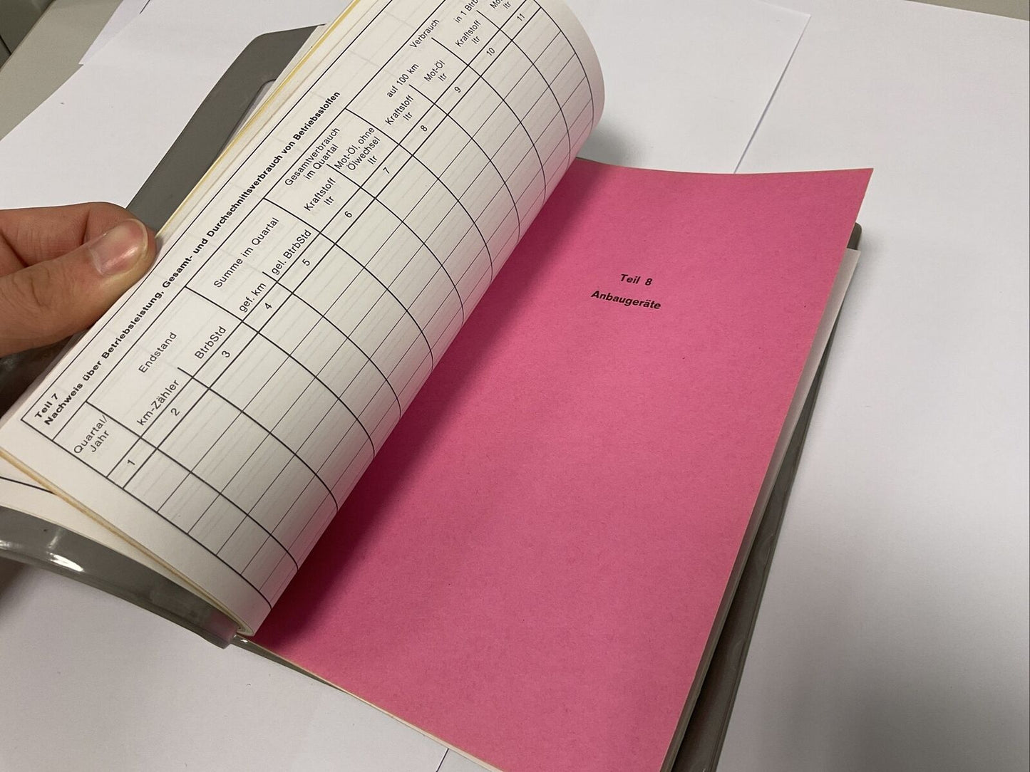 Gerätebegleitheft Kabine 1 FmA FM1 Zeppelin / Dornier Shelter Ex Bundeswehr 0673