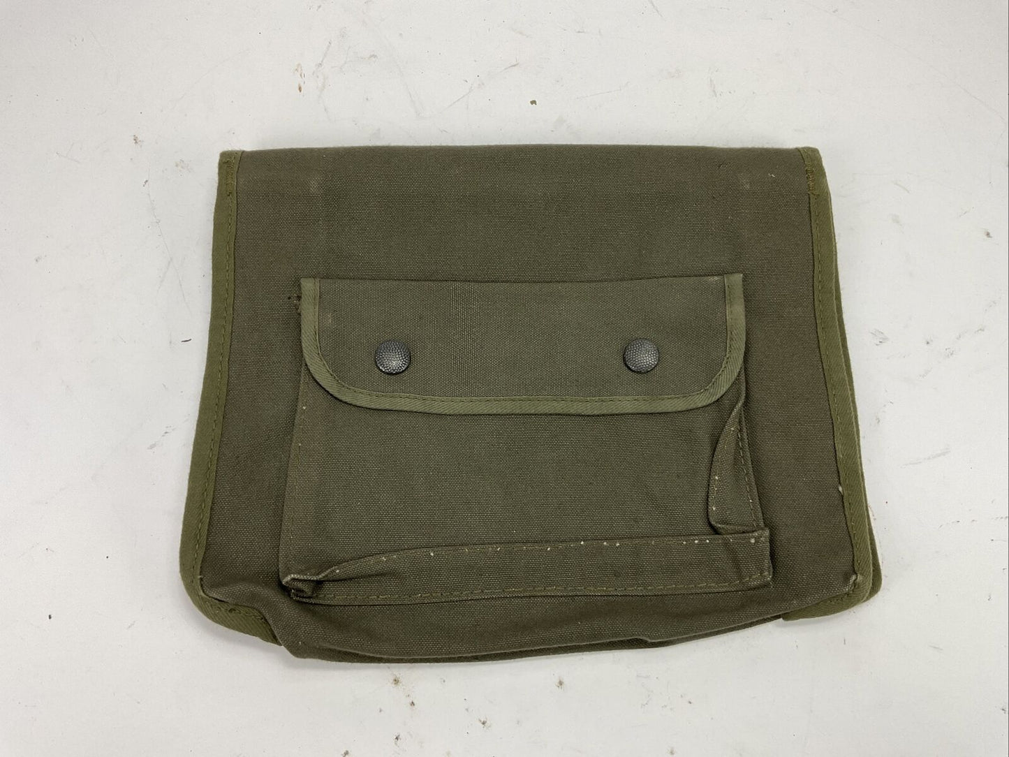 Fahrtenbuch Tasche Segeltuch Oliv Original Bundeswehr Oldtimer Unimog MAN 0284