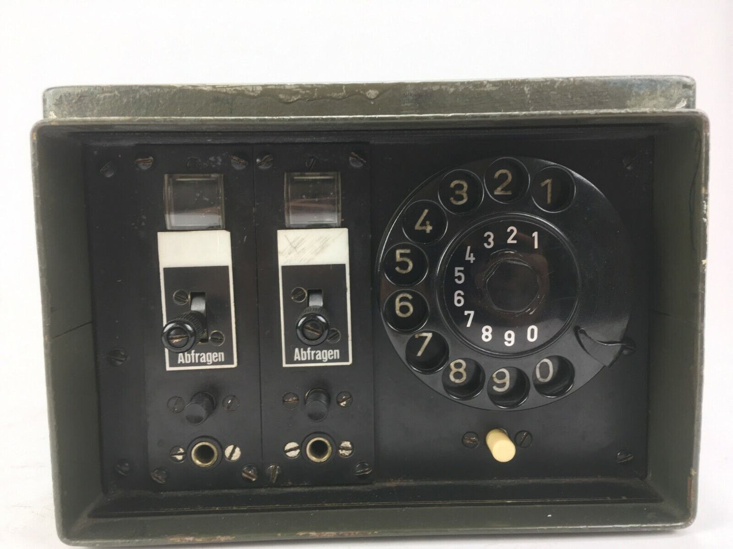 Amtszusatz, original Bundeswehr, für Vermittlung Feldfernsprecher Feldtelefon