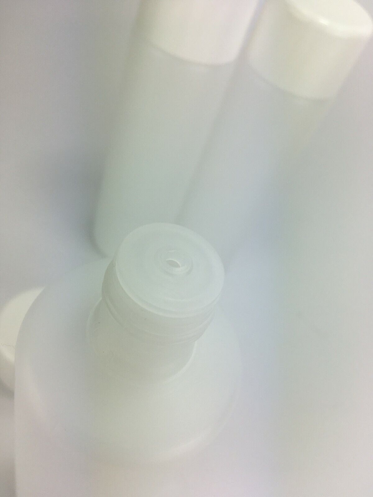 10 Stück 250 ml Rundflasche HDPE, Kunststoffflasche, Dosierflasche, Flasche