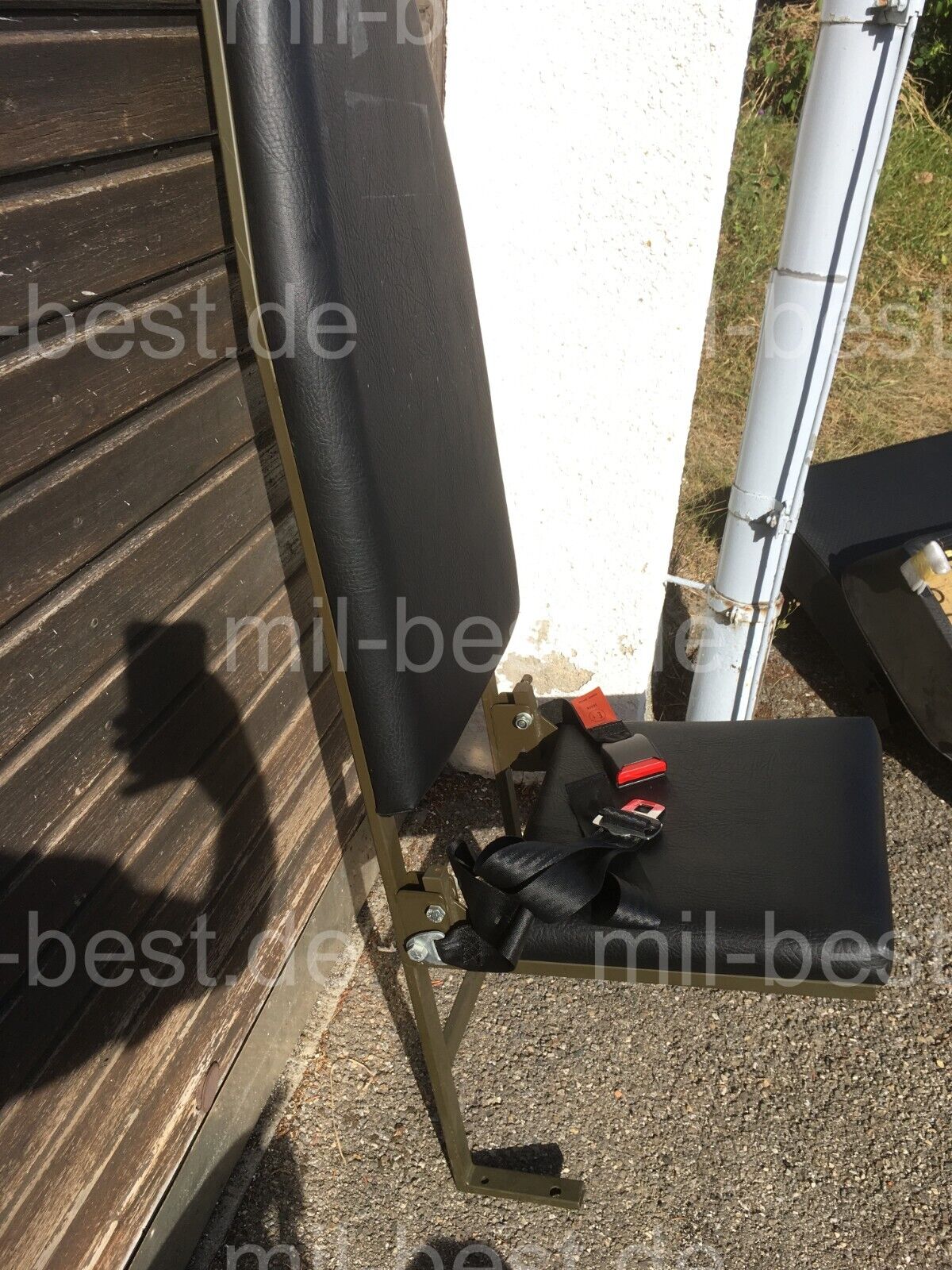 Klappsitz Sitz ex. Bundeswehr für. Krankenwagen, Kabine / Shelter, Oldtimer