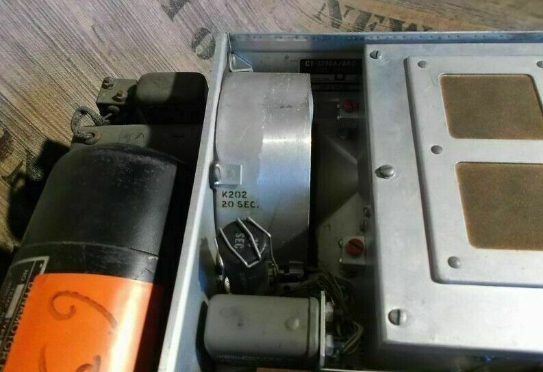 Funkgerät RT 263 ARC 34c Collins Radio mit Bedienteil Aircraft Set von 1954