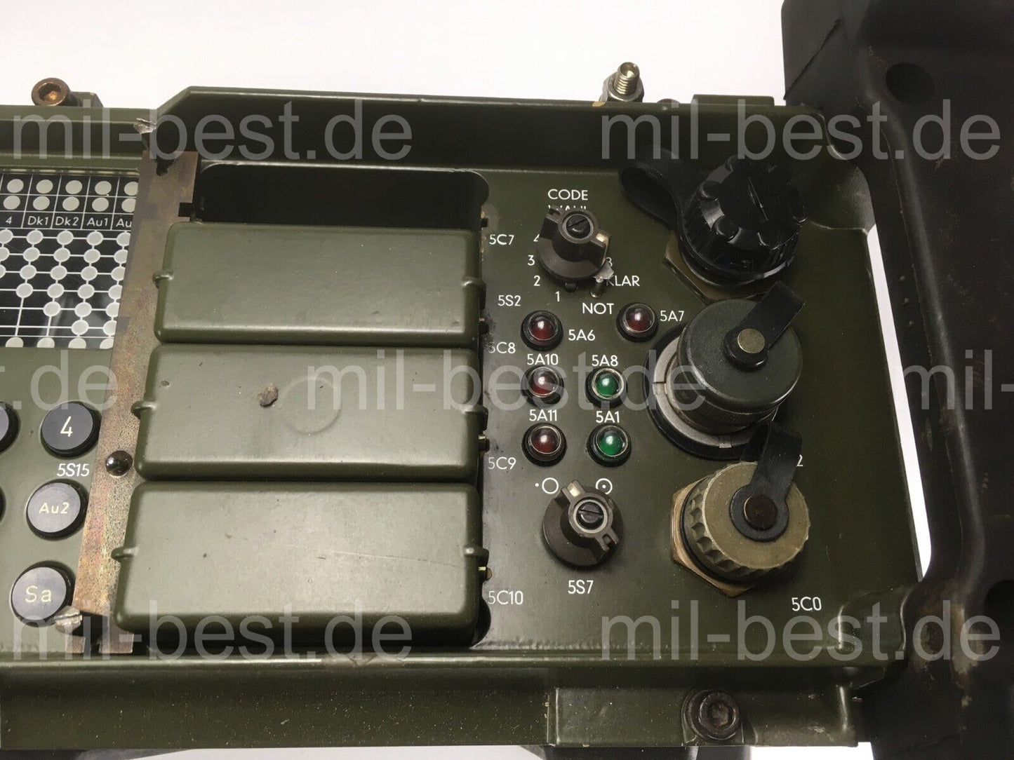 DK-Einheit groß 5805-12-341-3502 inkl. Kennungsspeicher Bundeswehr Funktechnik
