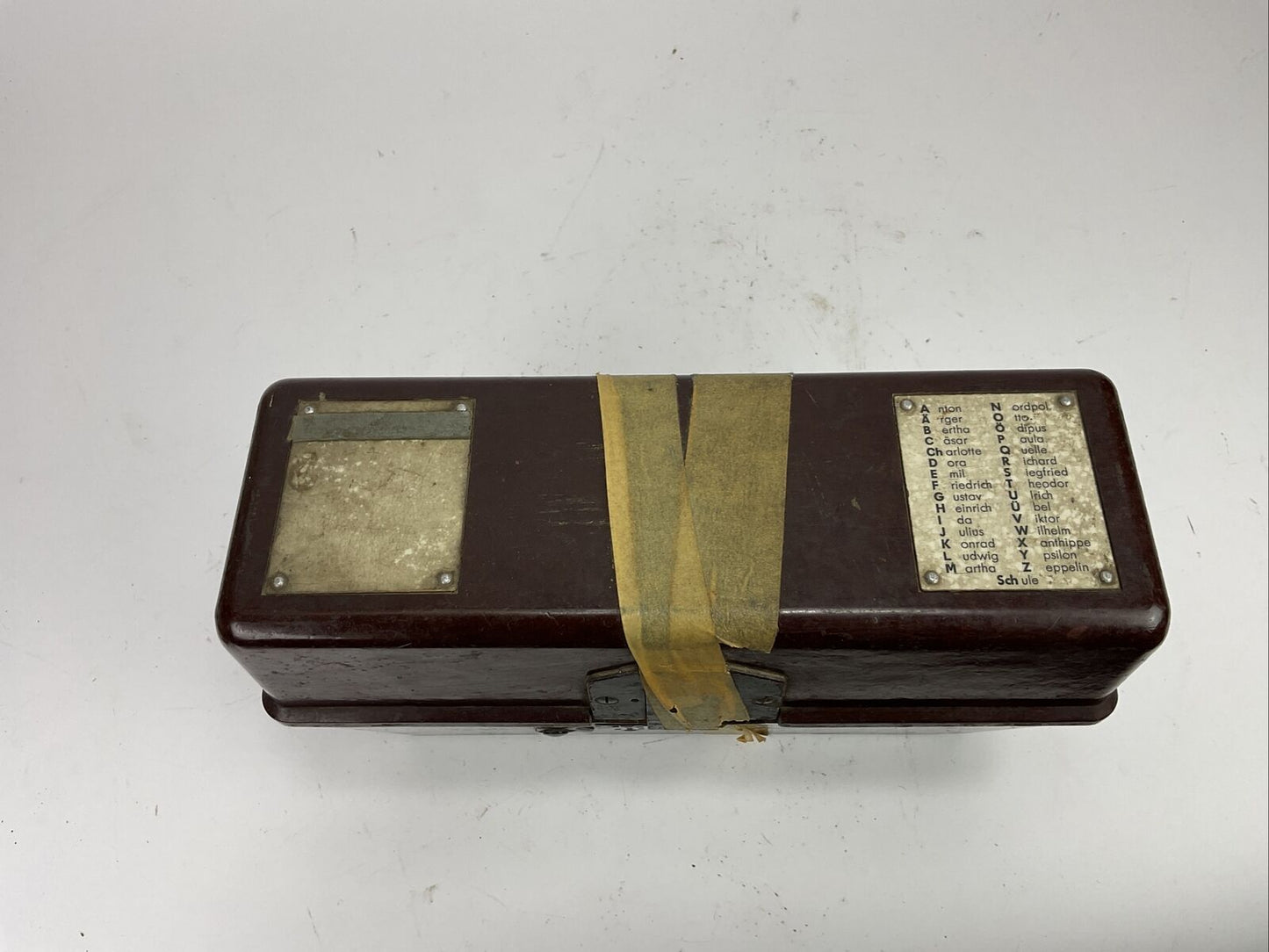 Feldtelefon Wehrmacht 1943 WW2 II Ackerschnacker 0247 K005