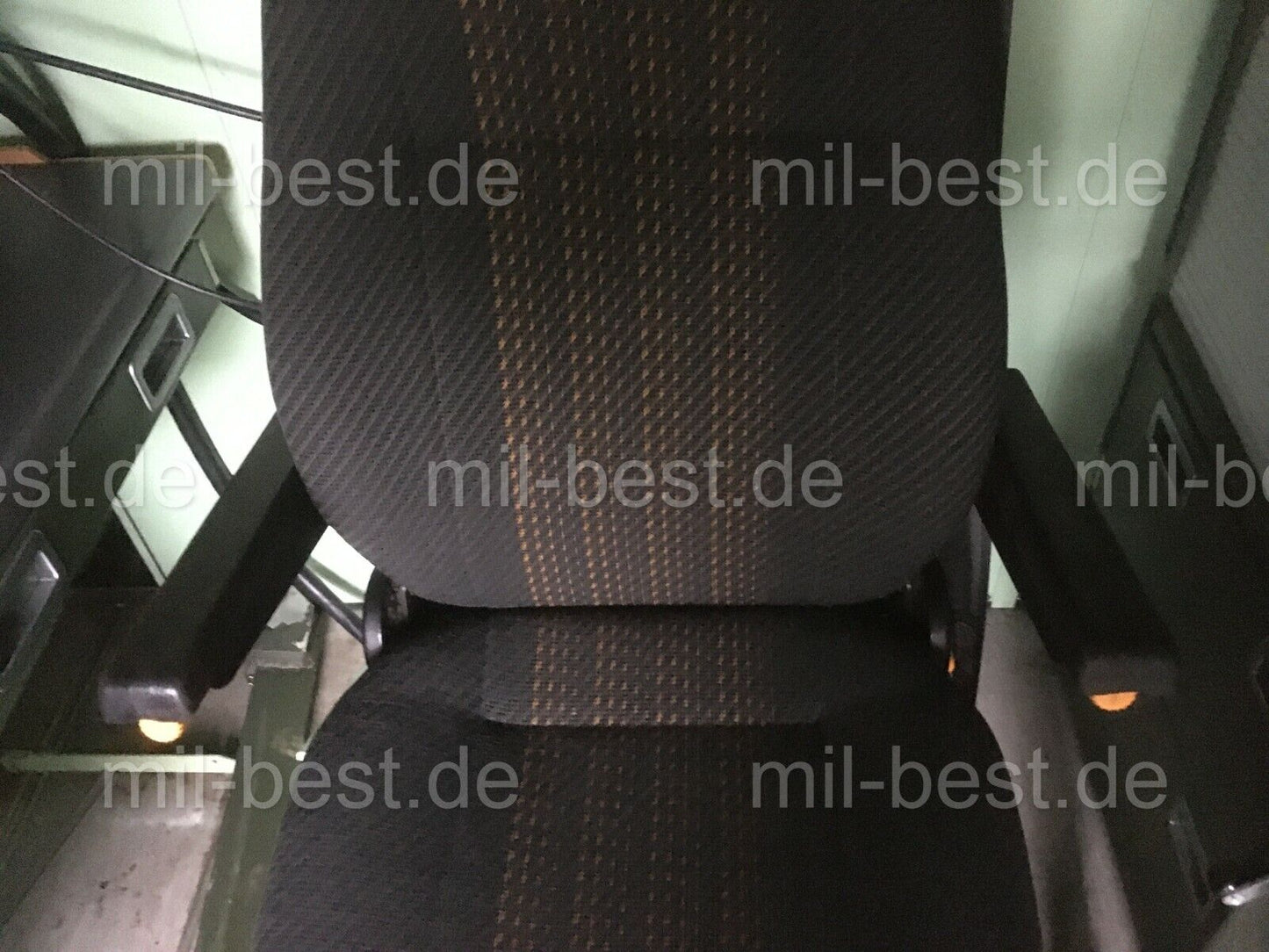 ISRI 6000 Sitz Bundeswehr Fahrzeugsitz Wohnmobil Kabine Dornier Zeppelin