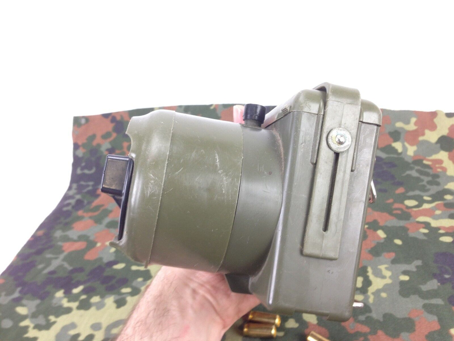 Bosch HPC 9/5, Handlampe, Signalleuchte, Lampe, von Bundeswehr BW Signallampe