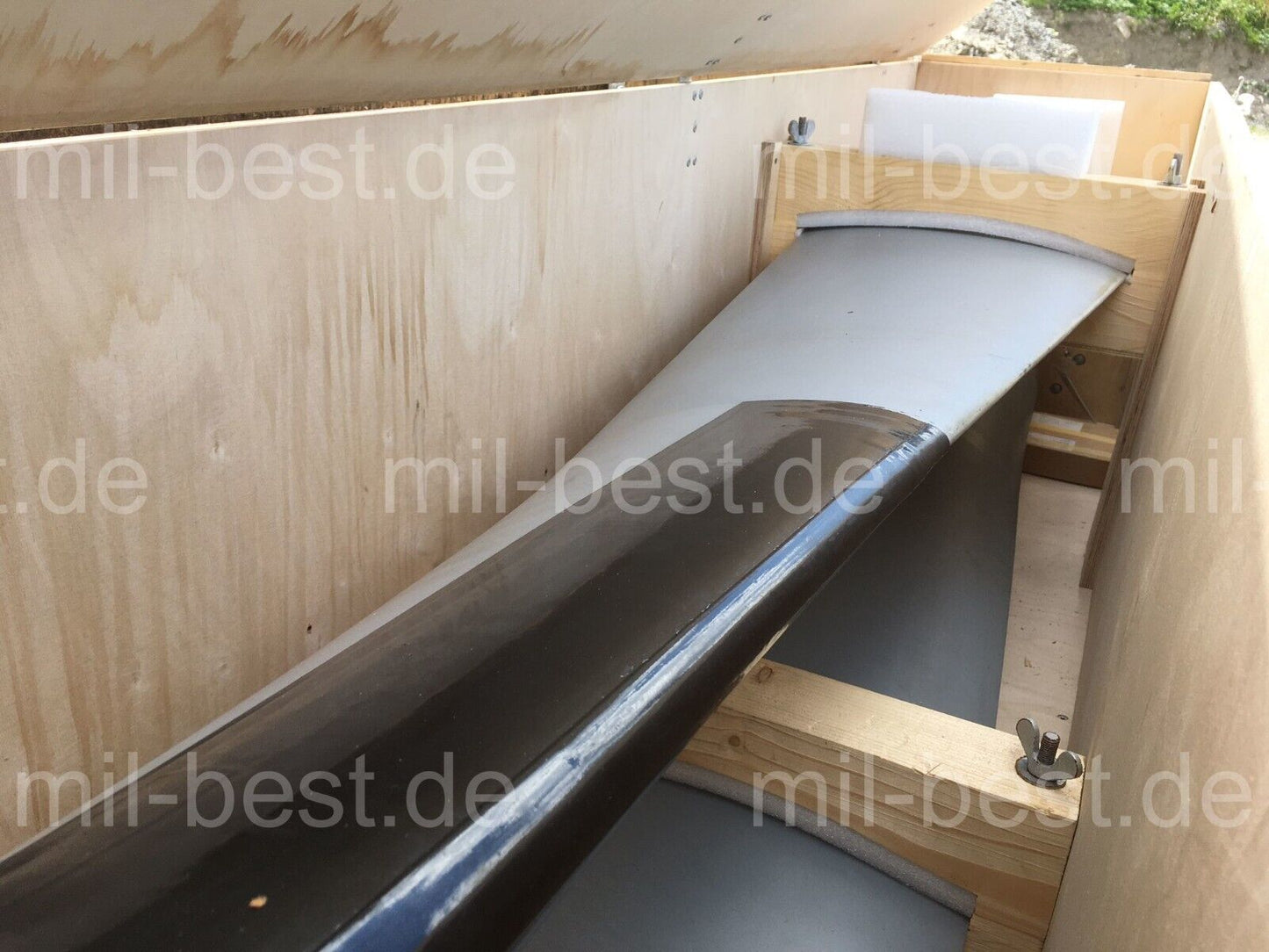 1 x Propellerblatt Transall C-160 Aluminium Propeller ex Bundeswehr Luftschraube