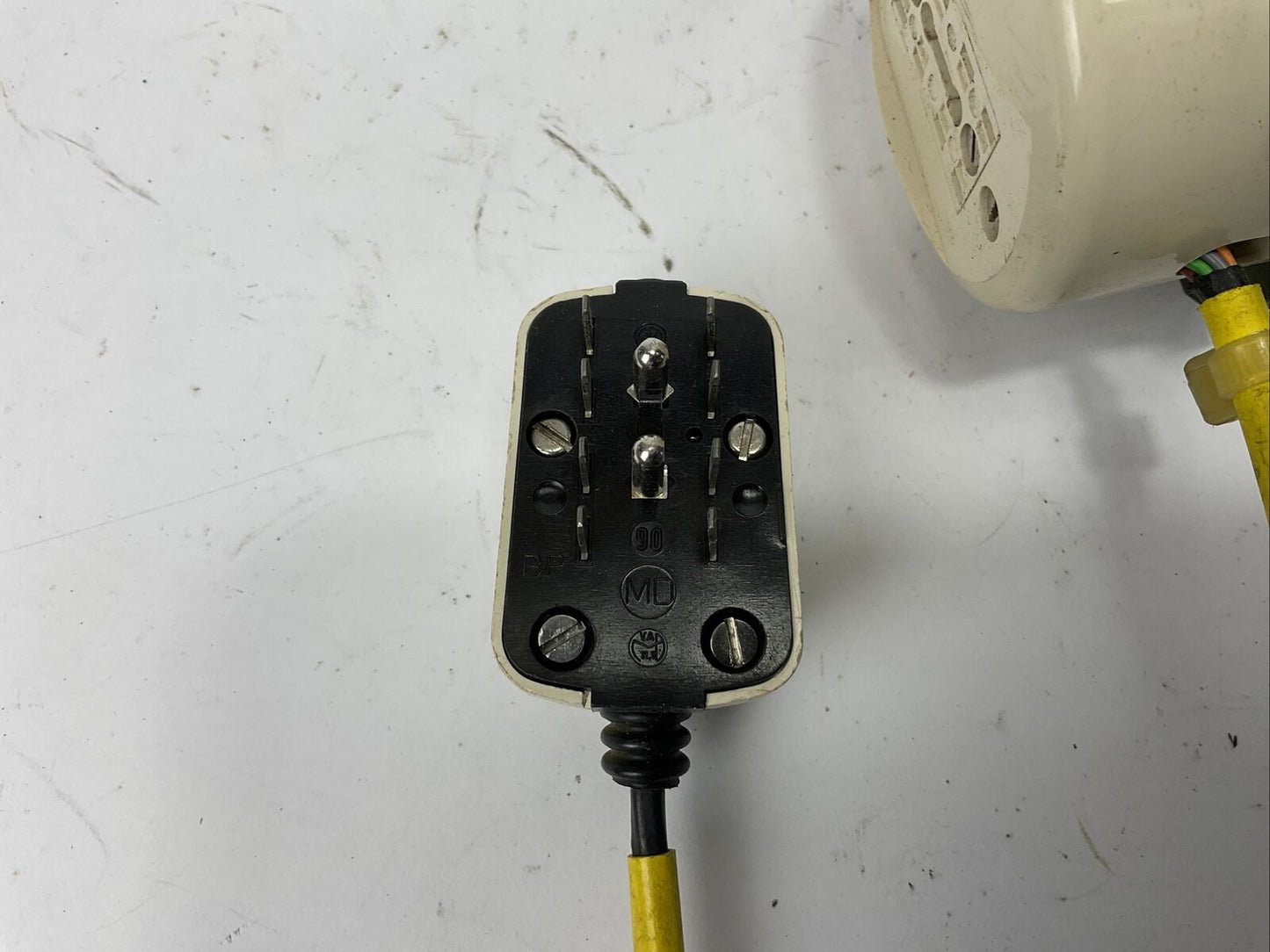 8-poliger Stecker Mit Buchse, Fernmeldetechnik Shelter Ex. Bundeswehr 0219 K004