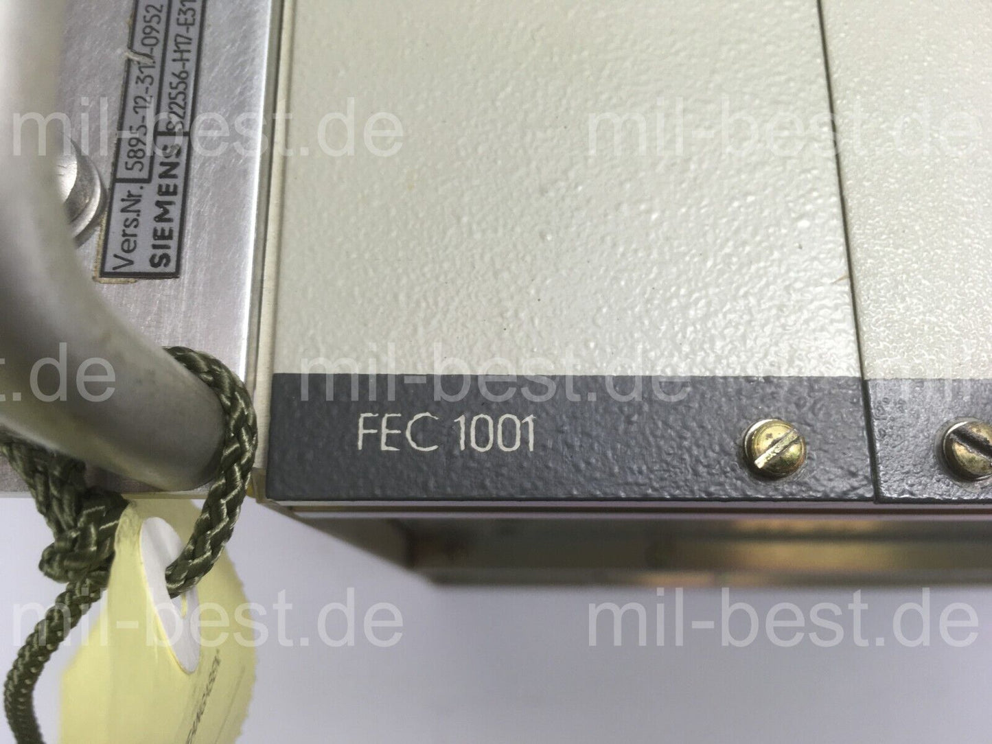 Fehlerkorrekturgerät Kurzwelle Regenerator Siemens FEC 1001 5895-12-317-0948