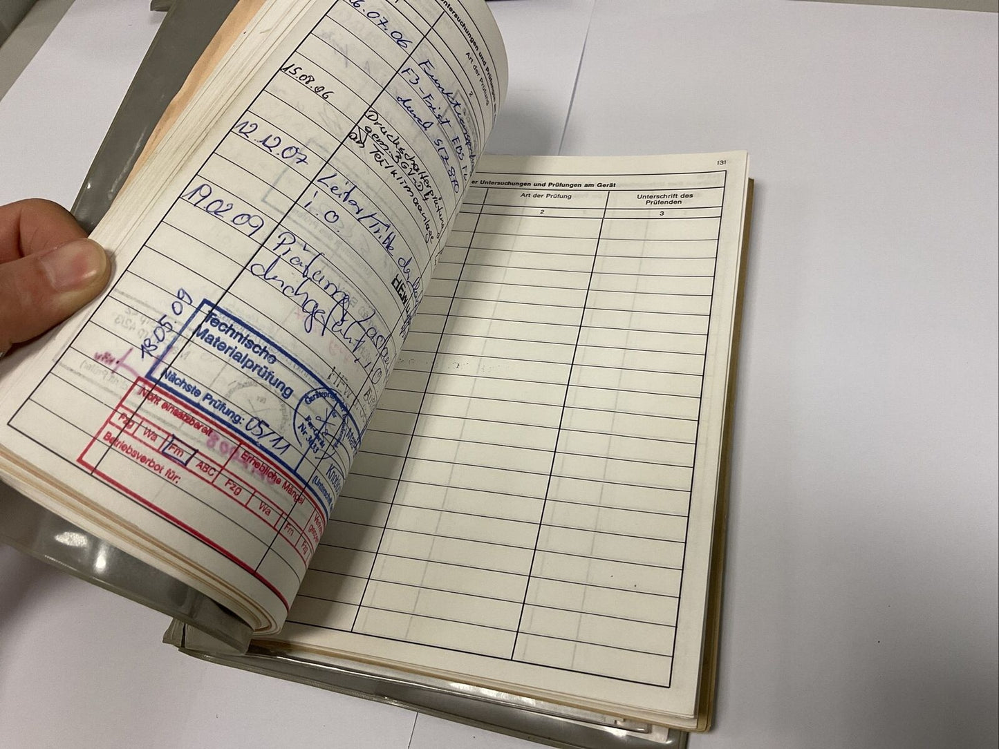 Gerätebegleitheft Kabine 2 FmB FM2 Zeppelin / Dornier Shelter Ex Bundeswehr 0674