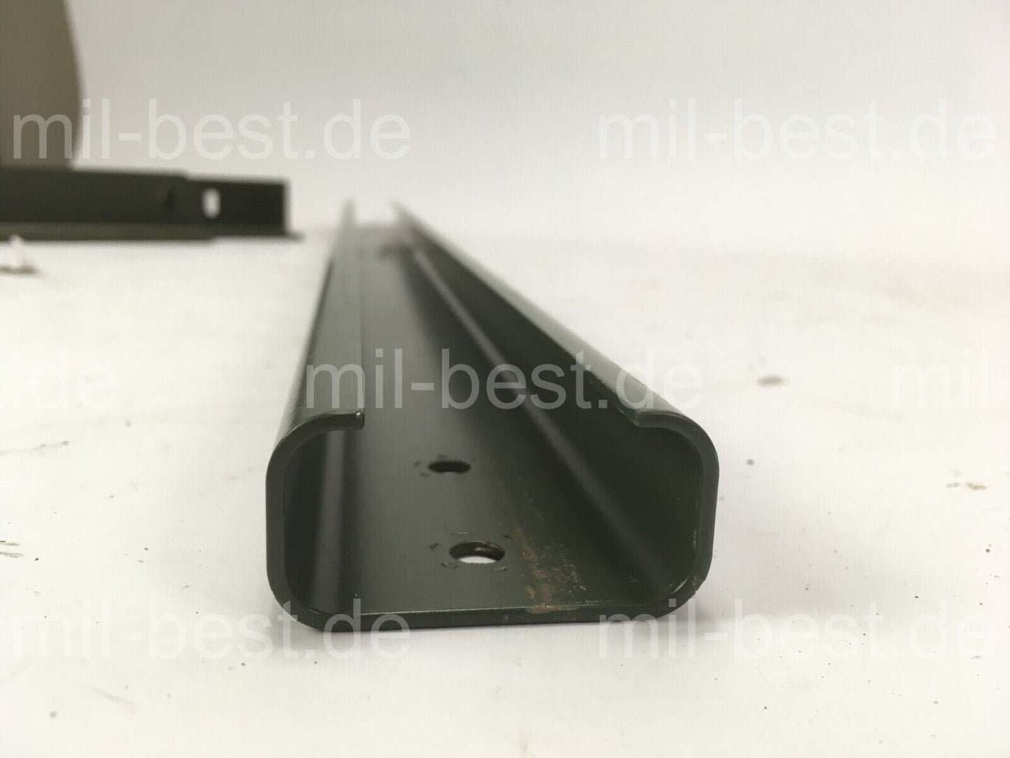 175 cm Alu Profil Schiene "U-Schiene" f. Schubladen Bundeswehr Kabine Shelter