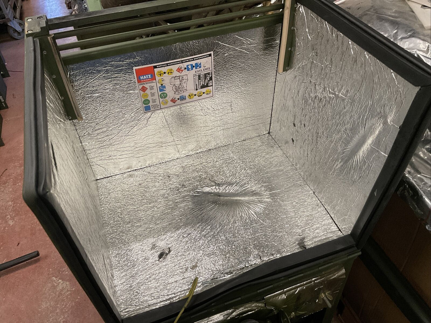 24 V Hatz 1,9 KW Stromgenerator Bundeswehr, Notsromaggregat Mit Zubehör! 0349