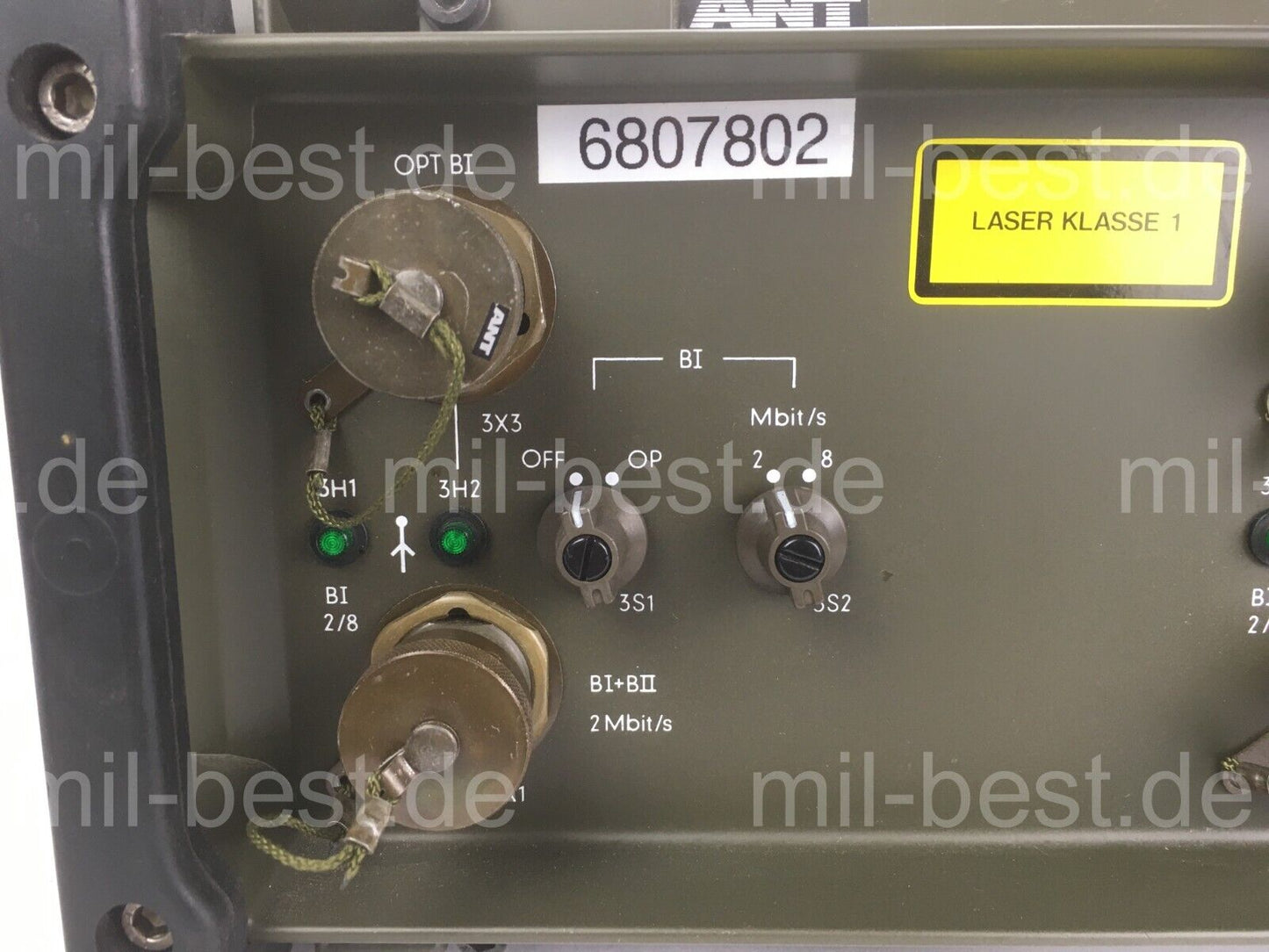 ANT SELEX LTU-OA01 Laser Lichtsignal Sender - 6030-12-309-3427 ex. Bundeswehr