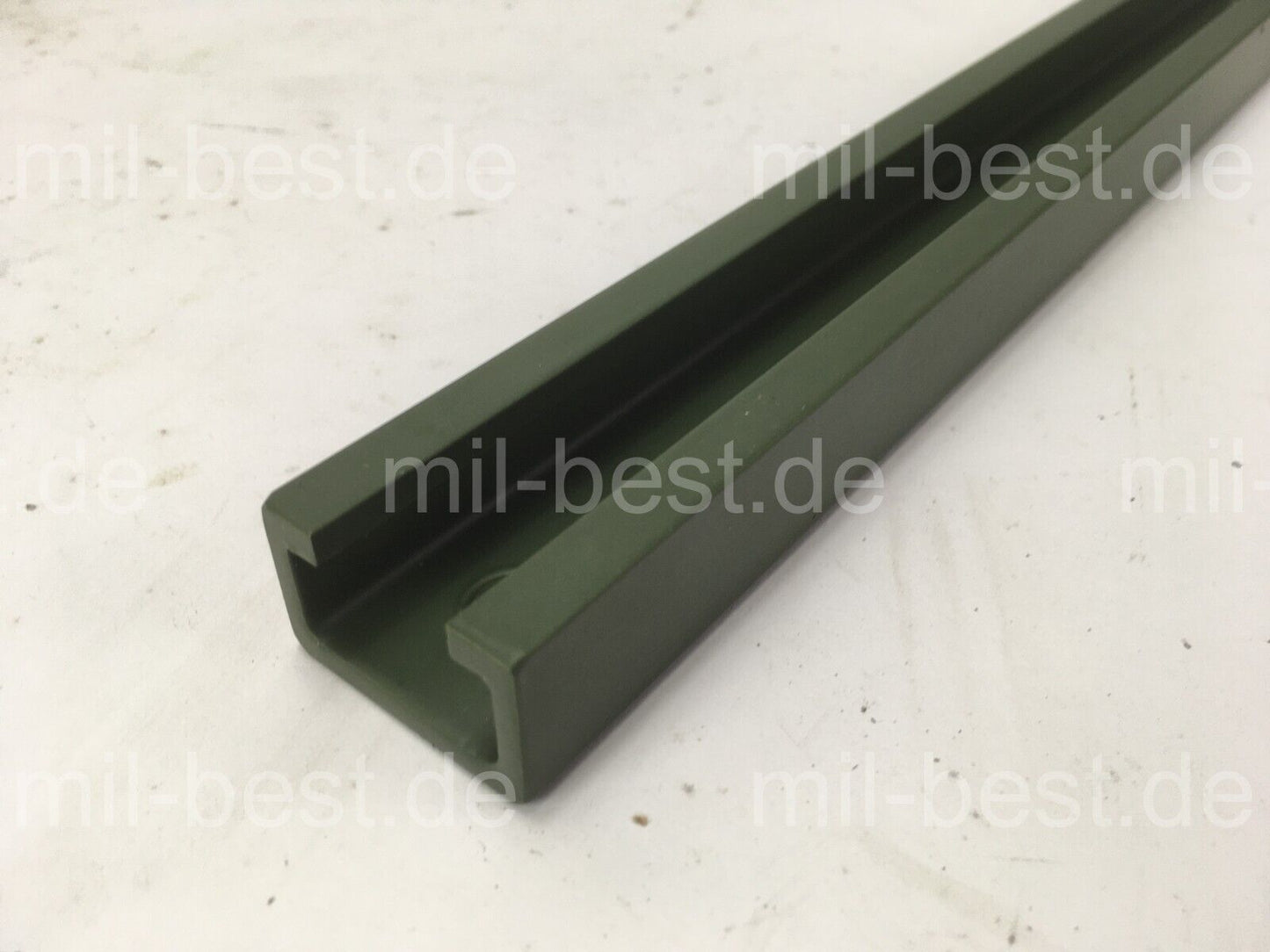 85 cm Alu Profil Schiene "C-Schiene" f. Schubladen Bundeswehr Kabine Shelter