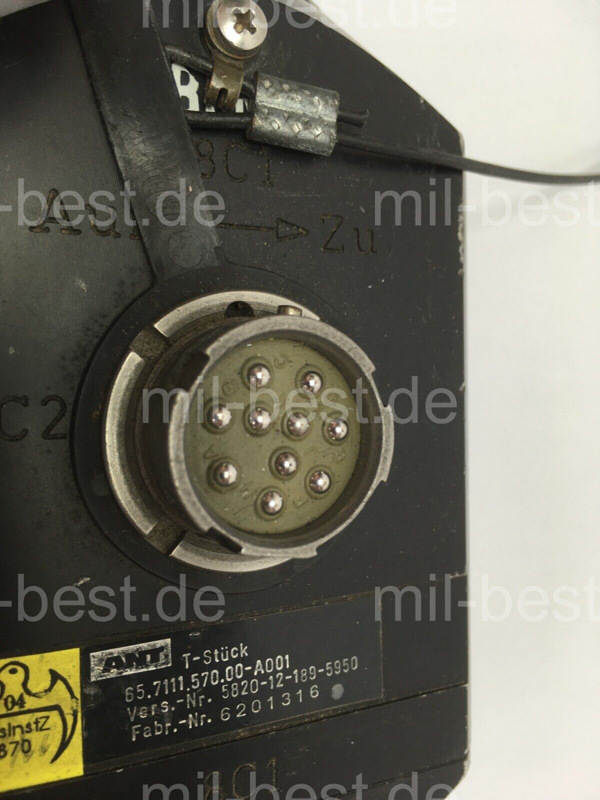 ANT T -Stück Verbinder, 5820-12-189-5950, für Fernsprechkabel ex Bundeswehr (98)