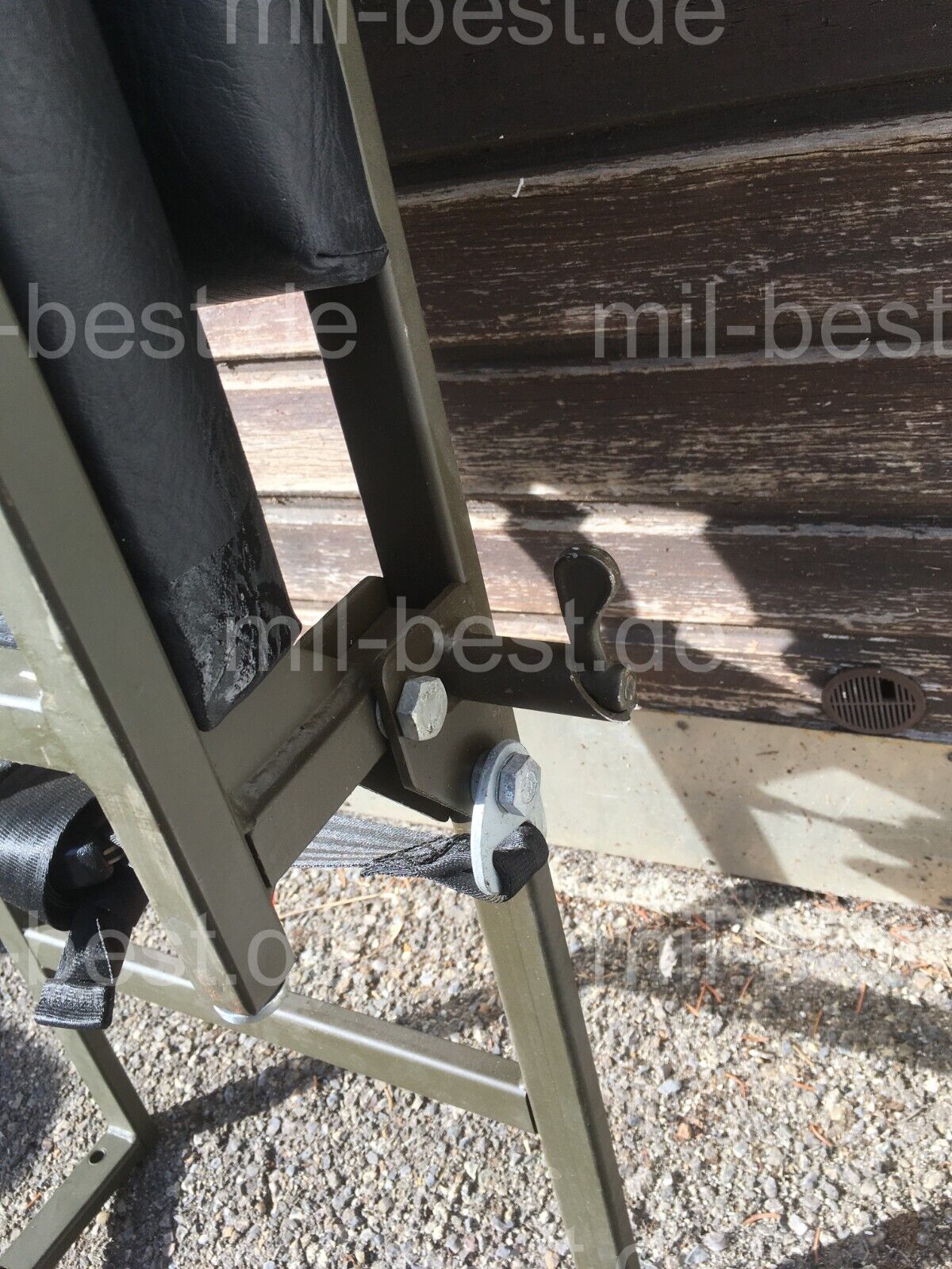 Klappsitz Sitz ex. Bundeswehr für. Krankenwagen, Kabine / Shelter, Oldtimer