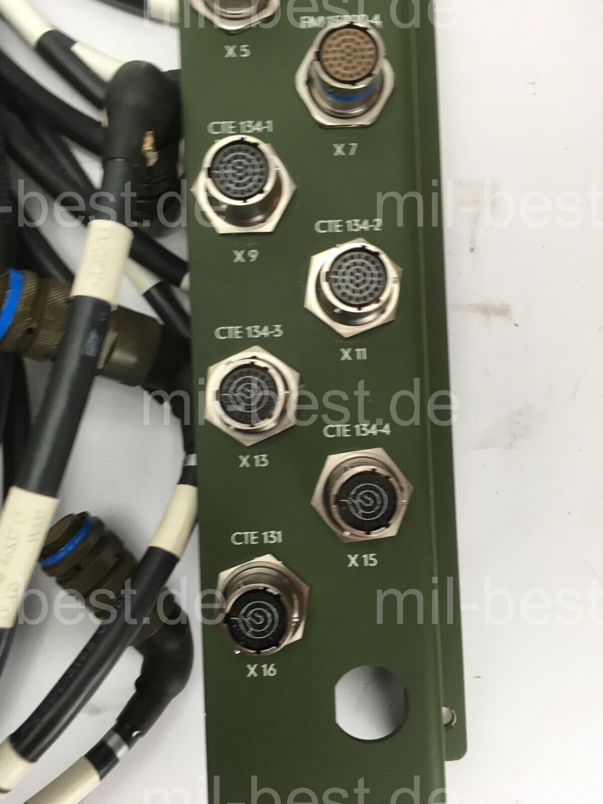 Bündelverteiler FM15000, Spezialkabel, aus Shelter ex. Bundeswehr (145)