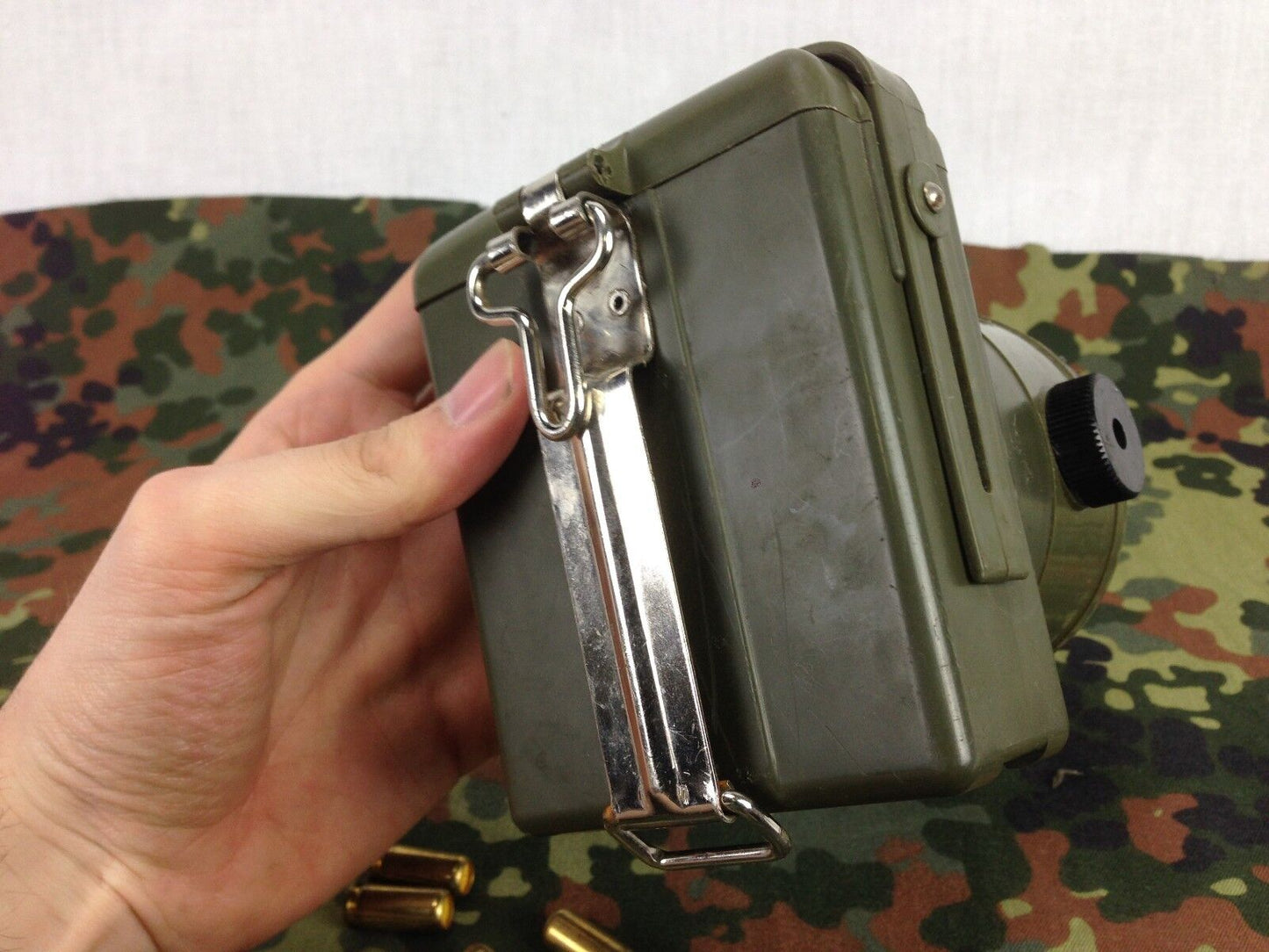 Bosch HPC 9/5, Handlampe, Signalleuchte, Lampe, von Bundeswehr BW Signallampe